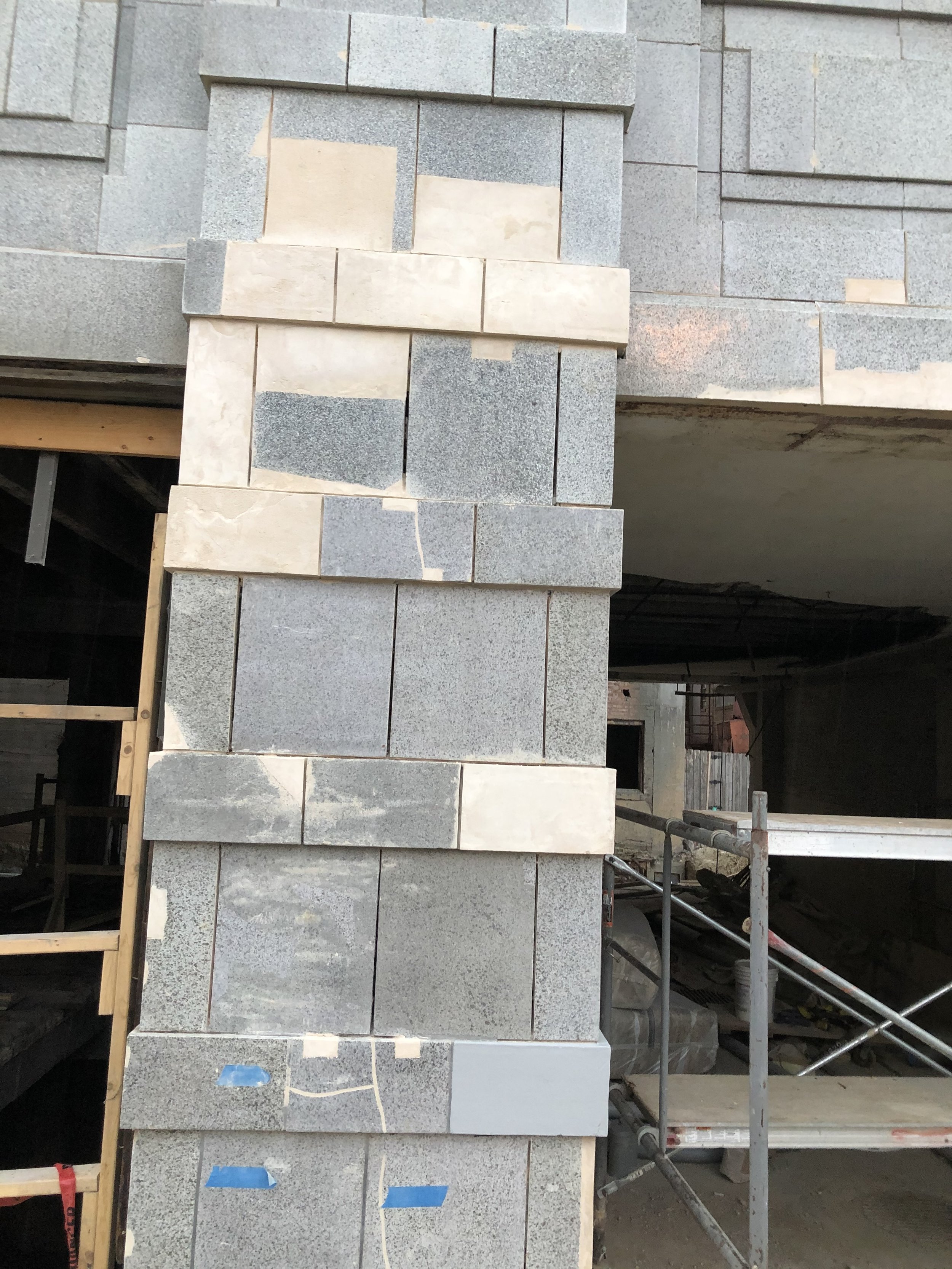 Terra Cotta Block Restoration, commercial restoration by Custom Artisan Finishes