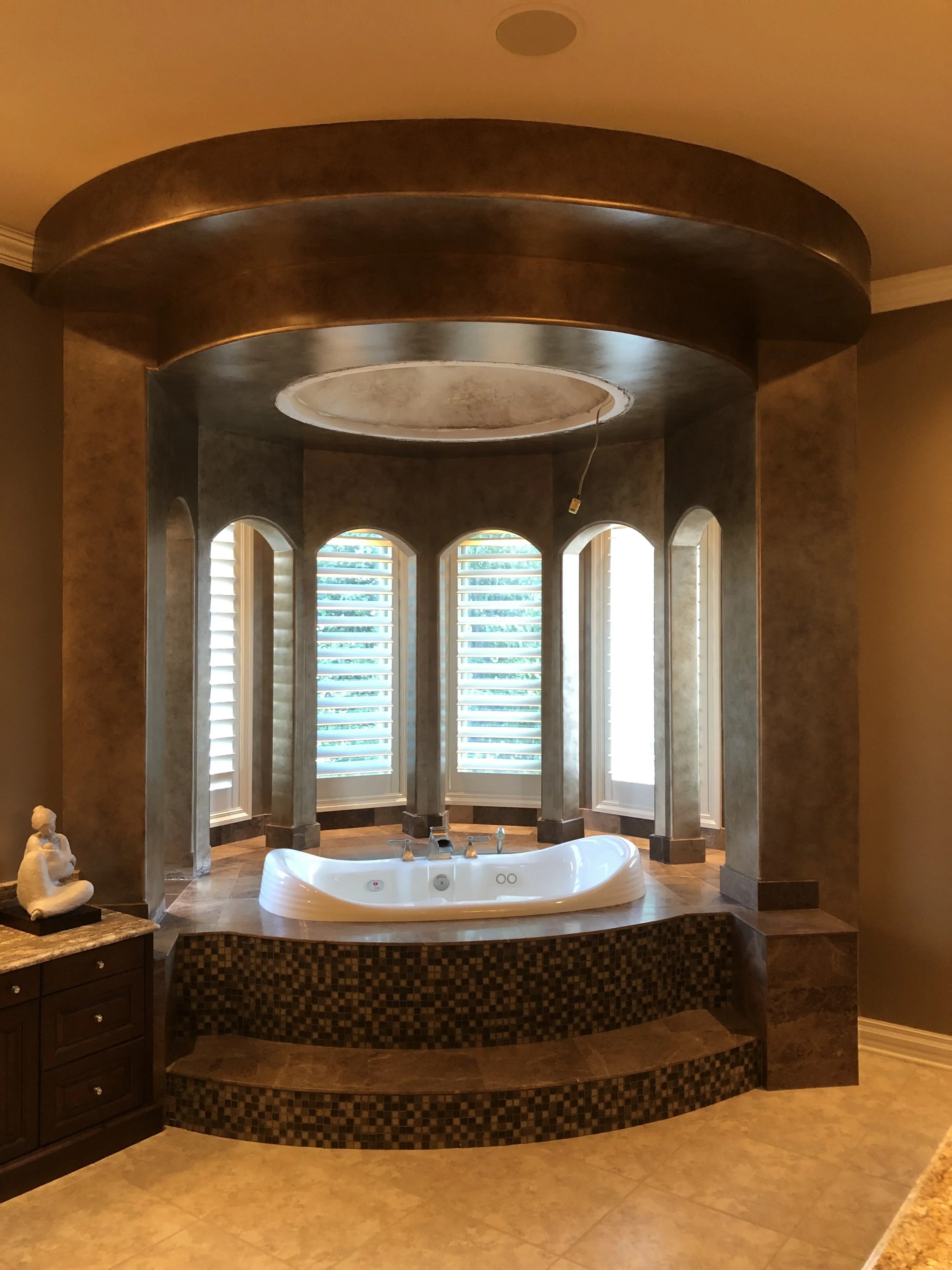 Residential Faux Finishes, decorative residential finishes by Custom Artisan Finishes in Omaha, Nebraska 