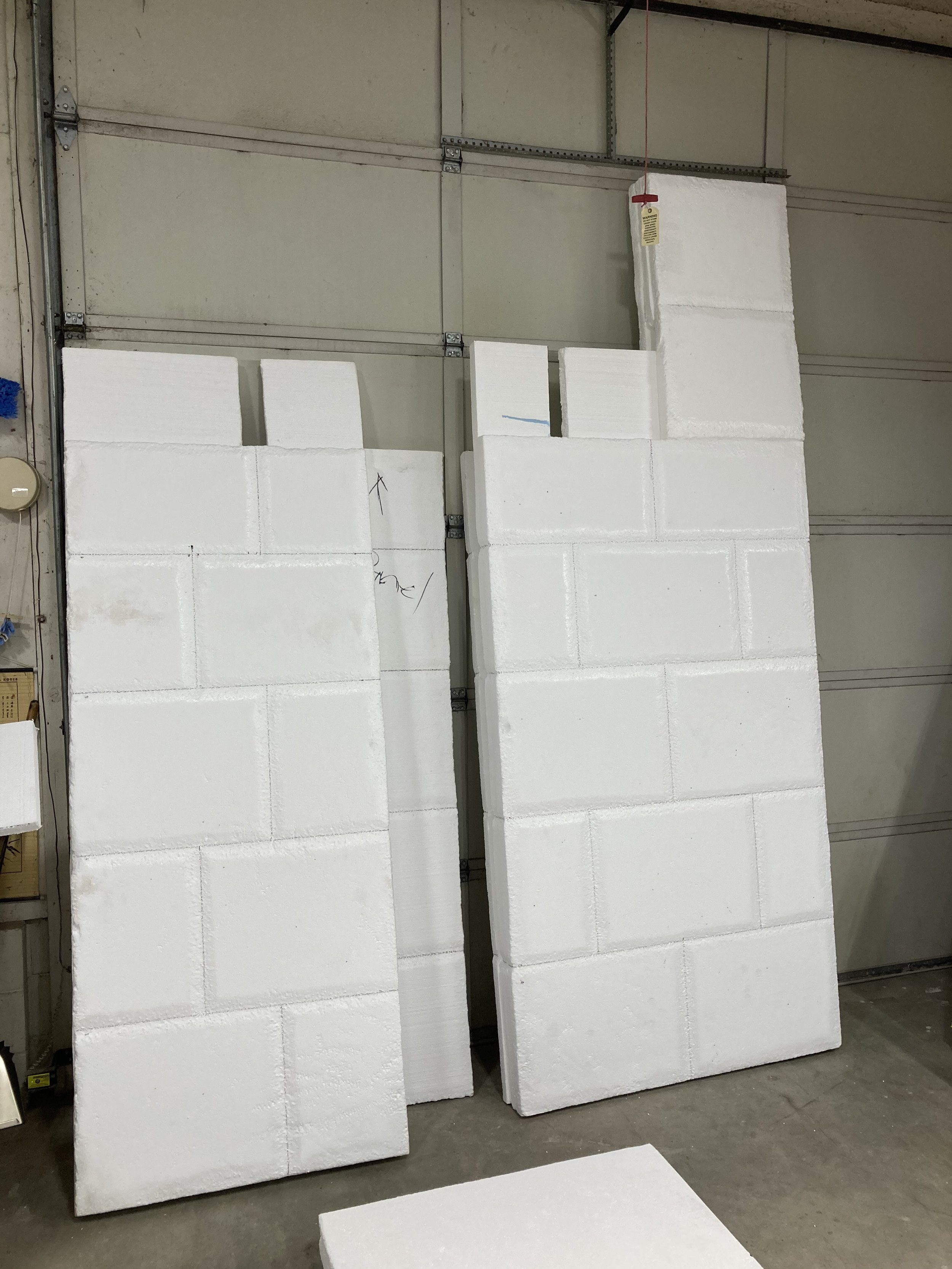 Decorative Wall Installation, commercial installation by Custom Artisan Finishes