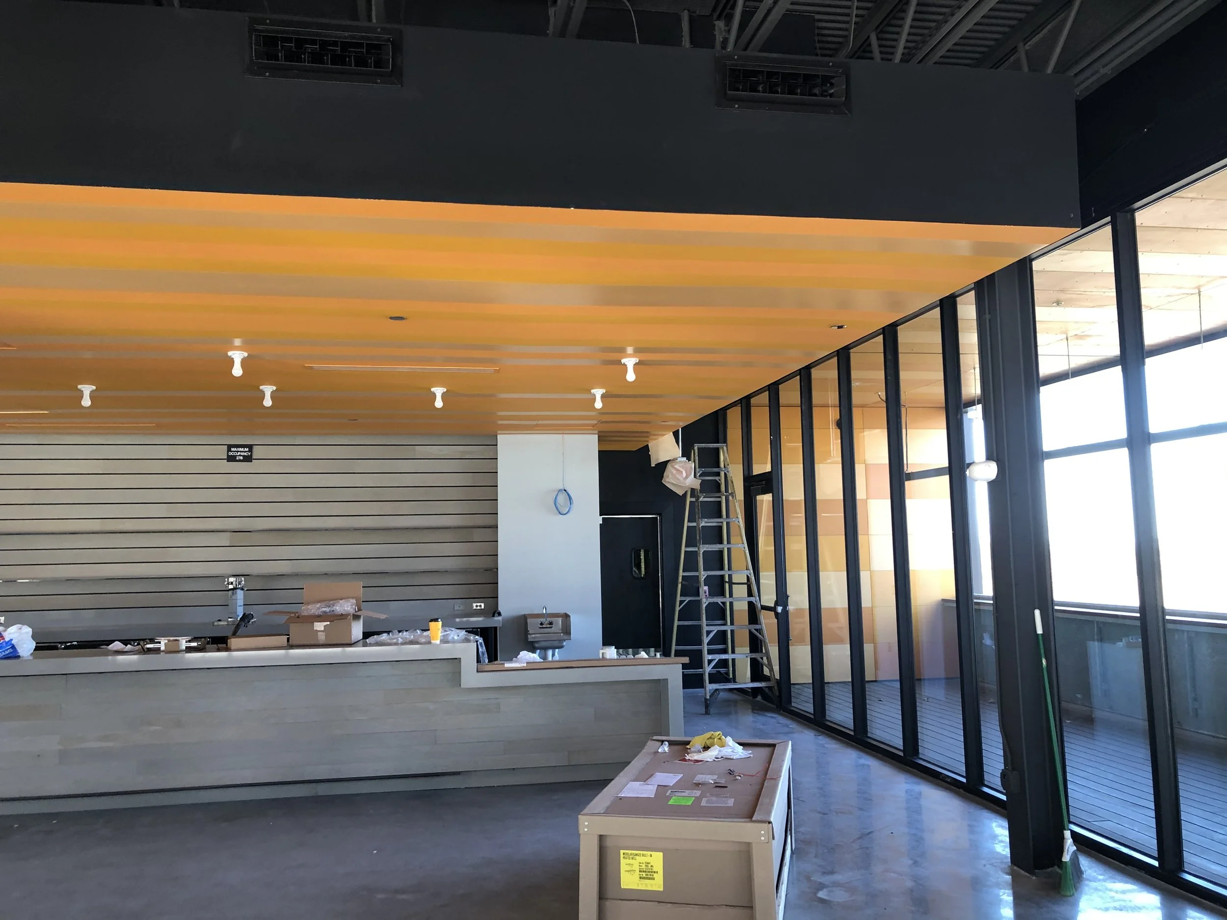 Highlander Commercial Installation by Custom Artisan Finishes in Omaha, Nebraska 