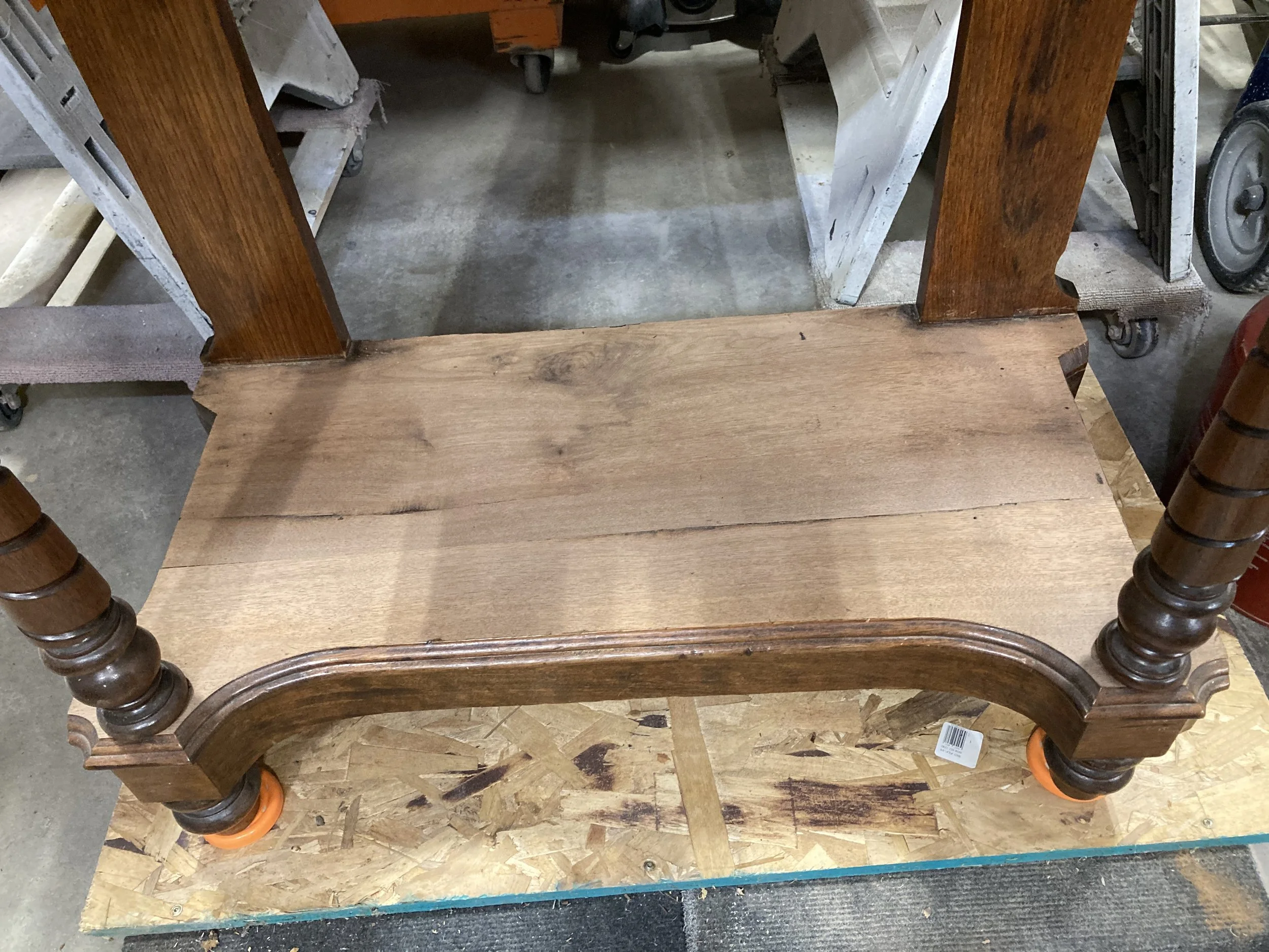 Historical furniture restoration by Custom Artisan Finishes in Omaha, Nebraska
