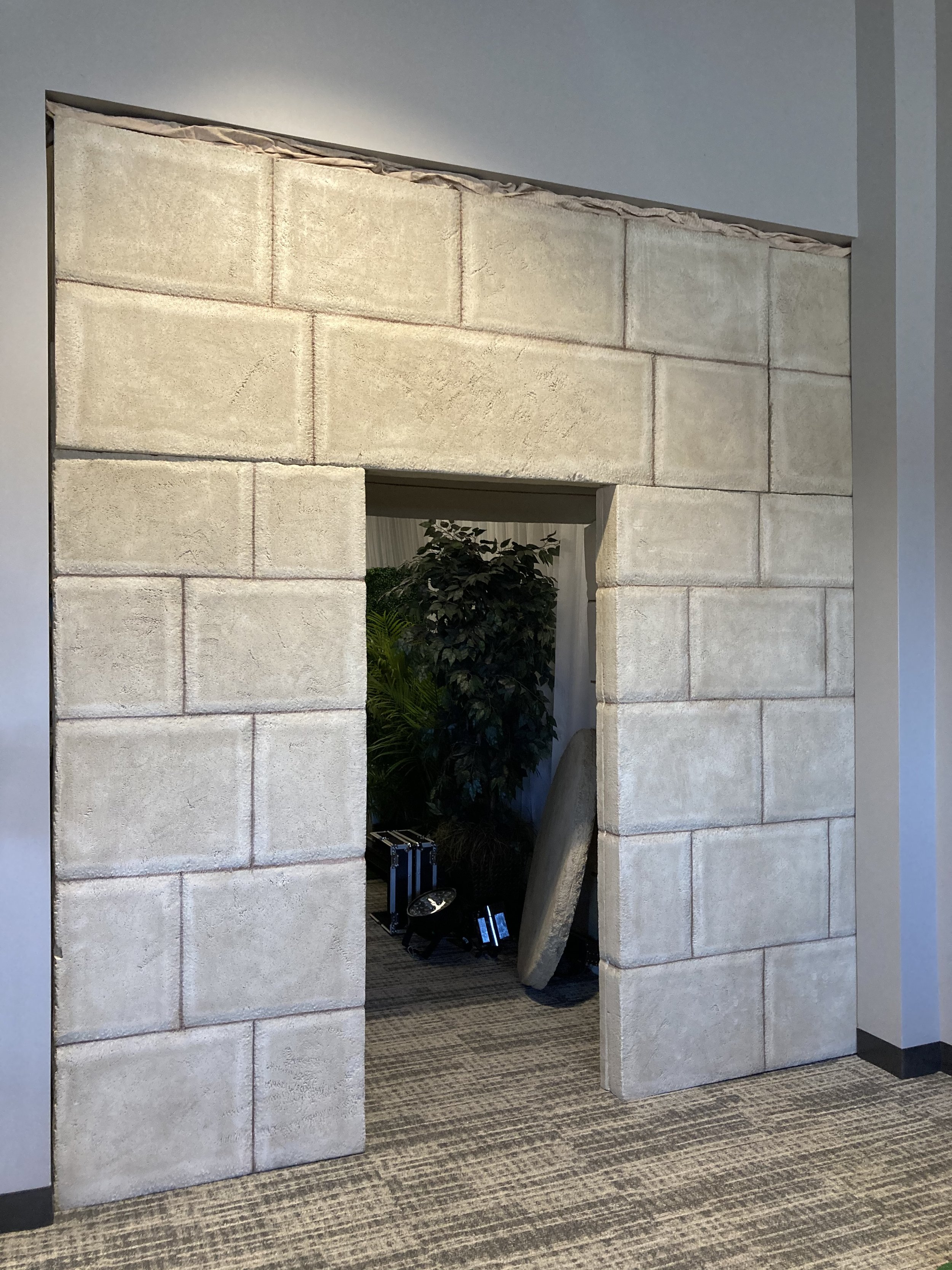 Decorative Wall Installation, commercial installation by Custom Artisan Finishes