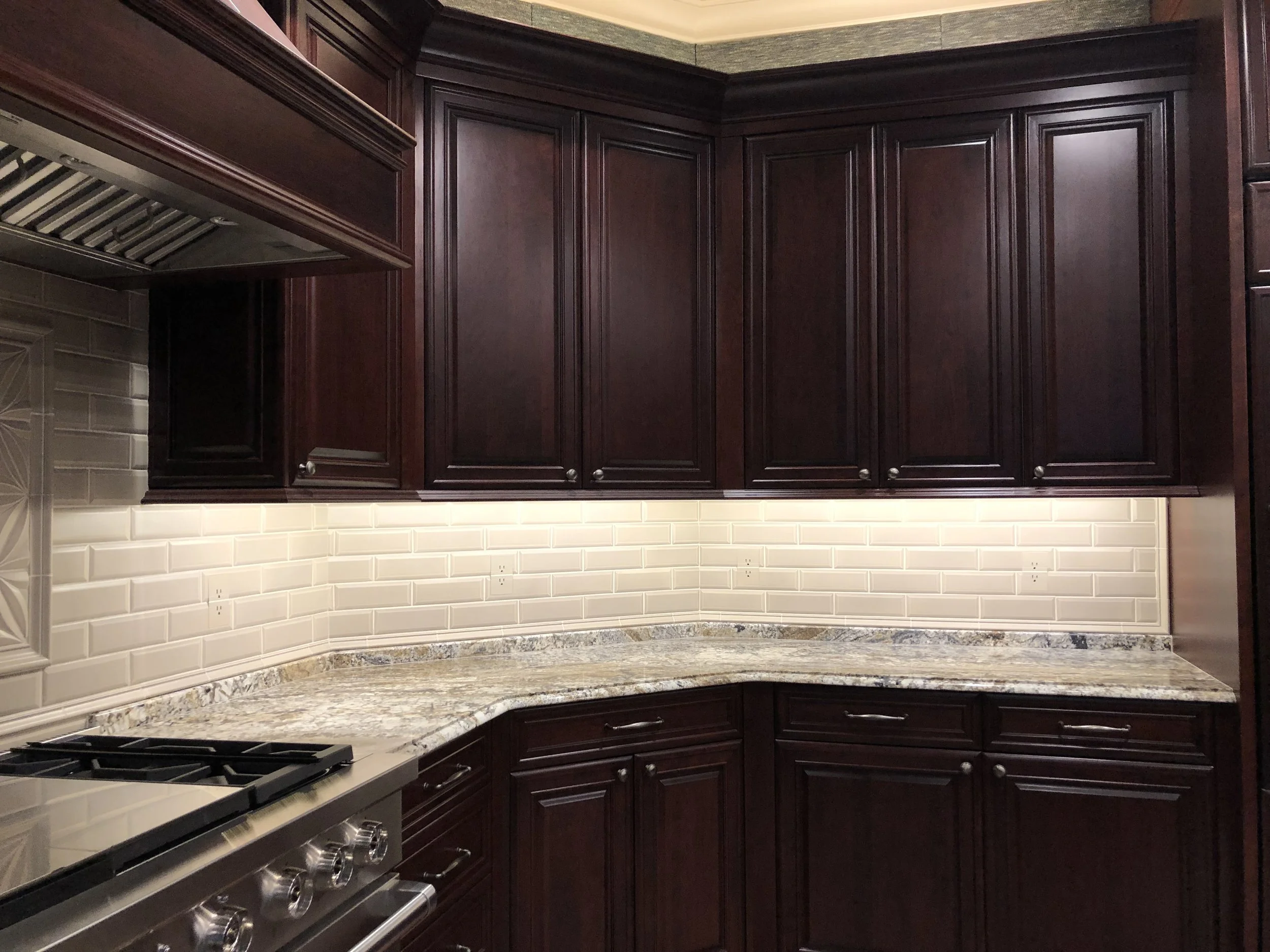 Hand Painted Outlet Covers by Custom Artisan Finishes 