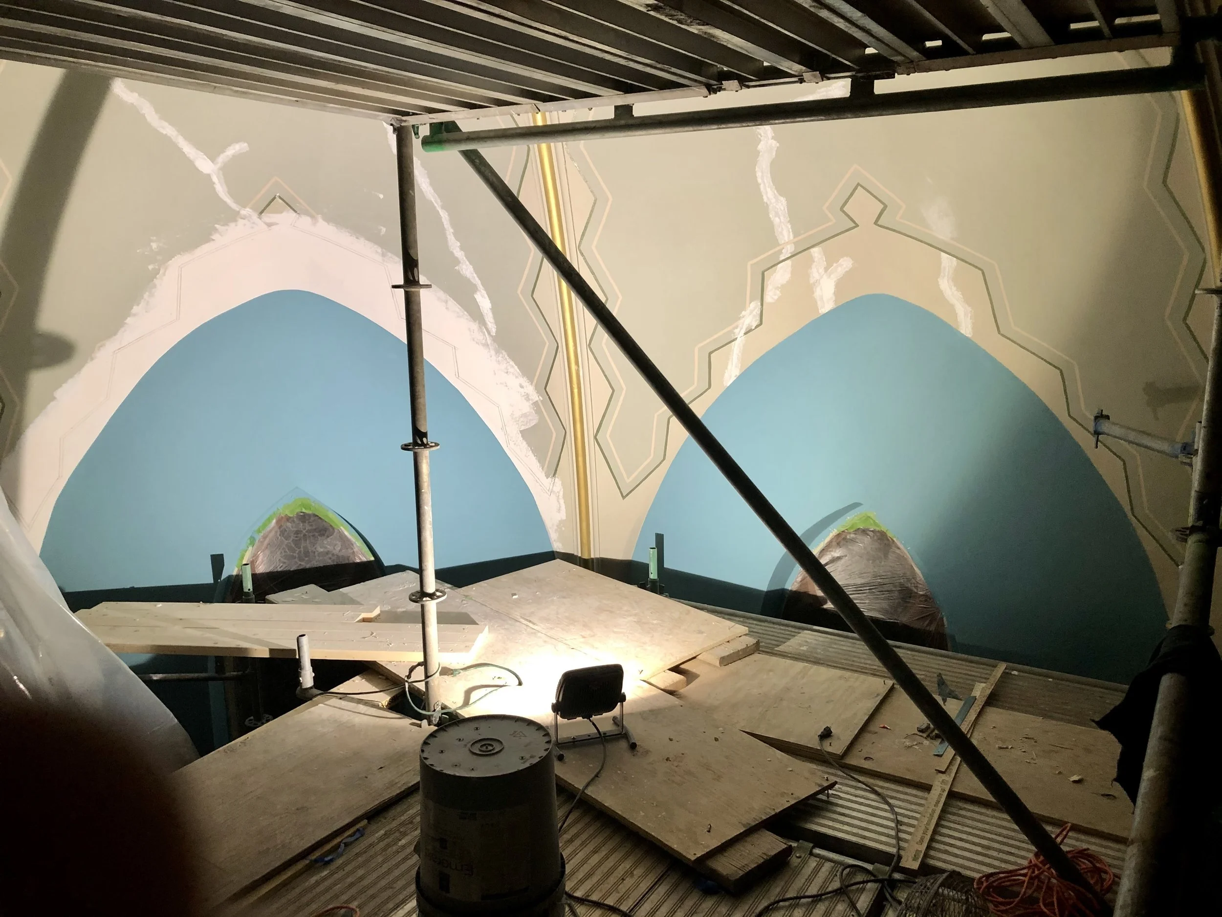 St. Michael's Church Historical Restoration by Custom Artisan Finishes