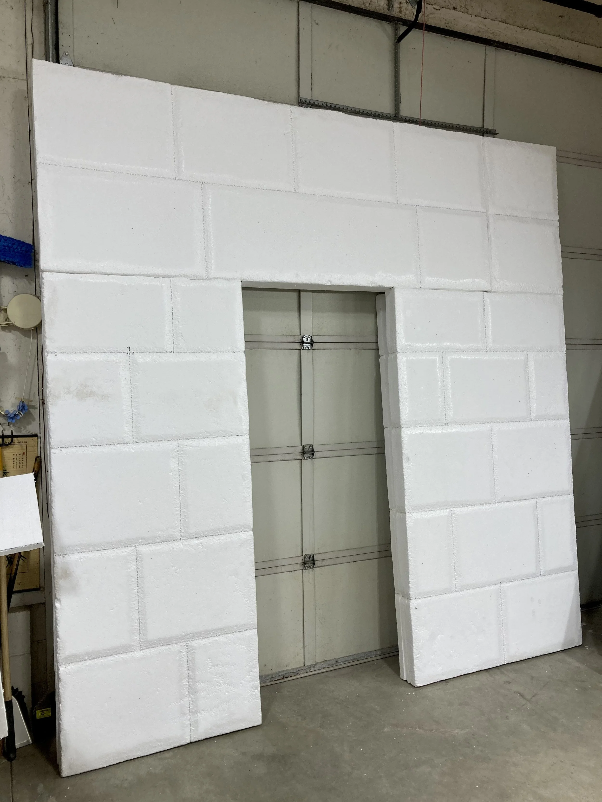 Decorative Wall Installation, commercial installation by Custom Artisan Finishes