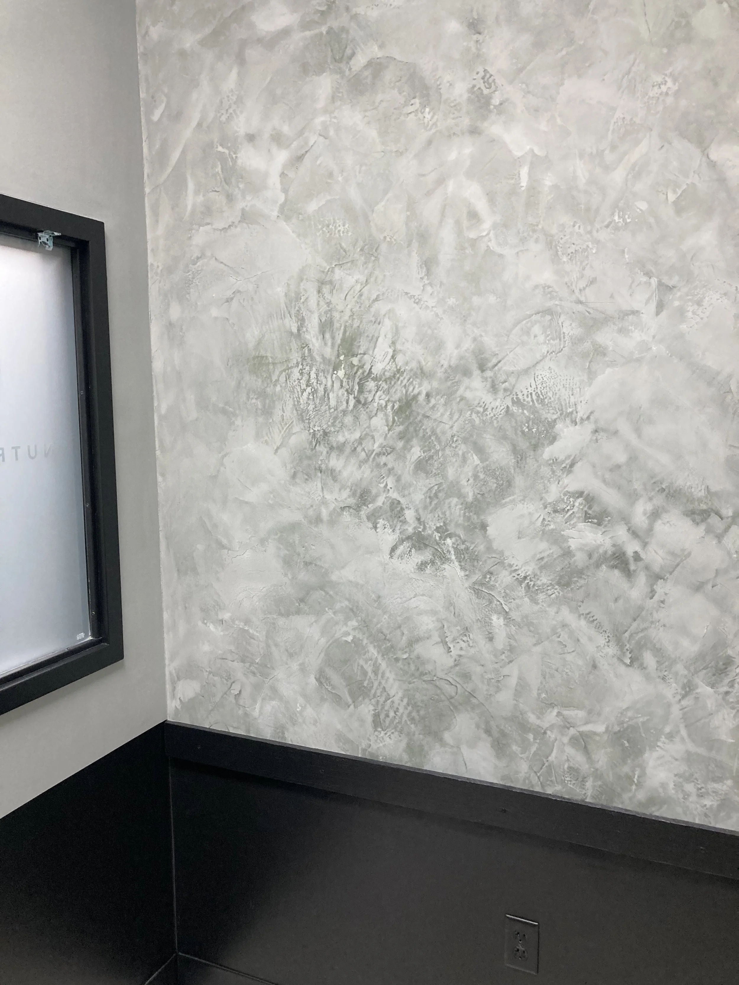 Commercial Venetian Plaster by Custom Artisan Finishes in Omaha, Nebraska