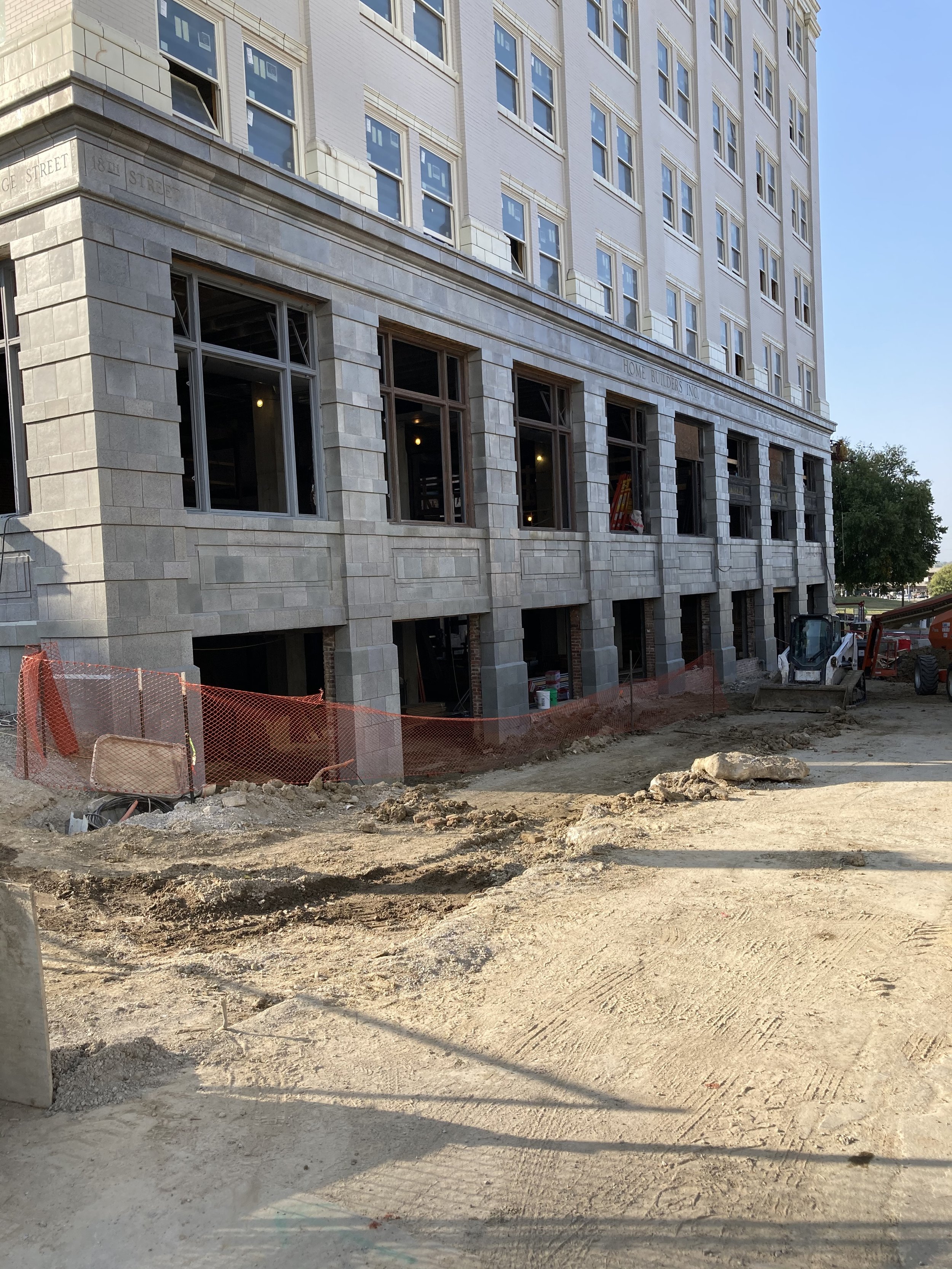 Terra Cotta Block Restoration, commercial restoration by Custom Artisan Finishes