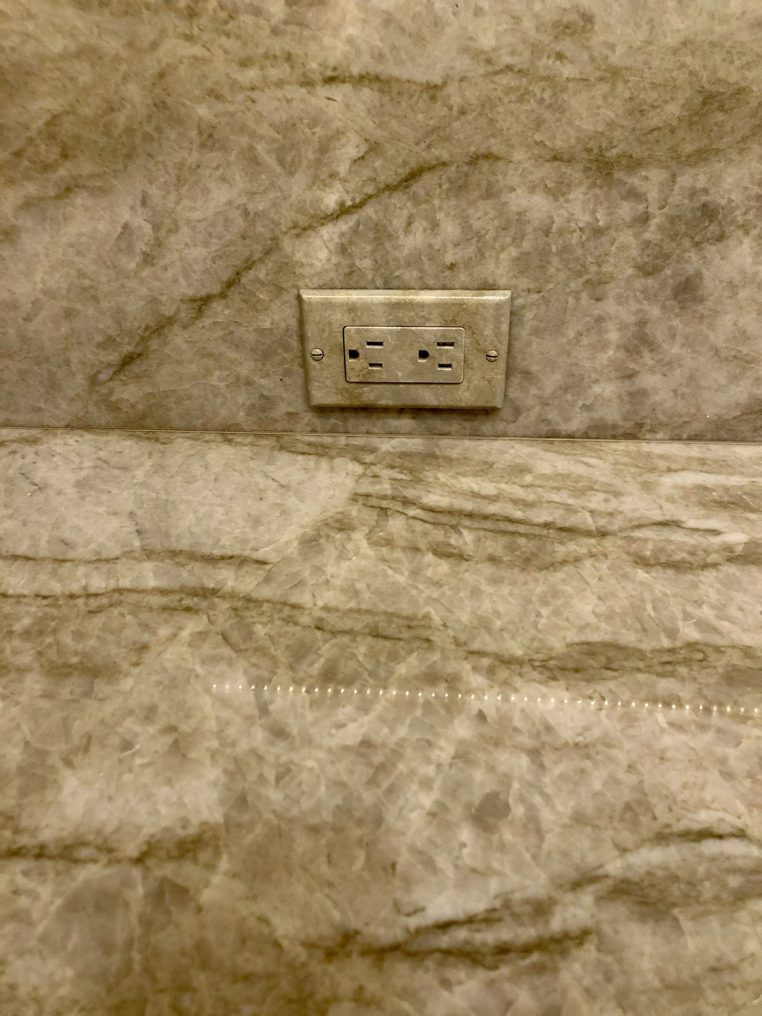 Hand Painted Outlet Covers by Custom Artisan Finishes 