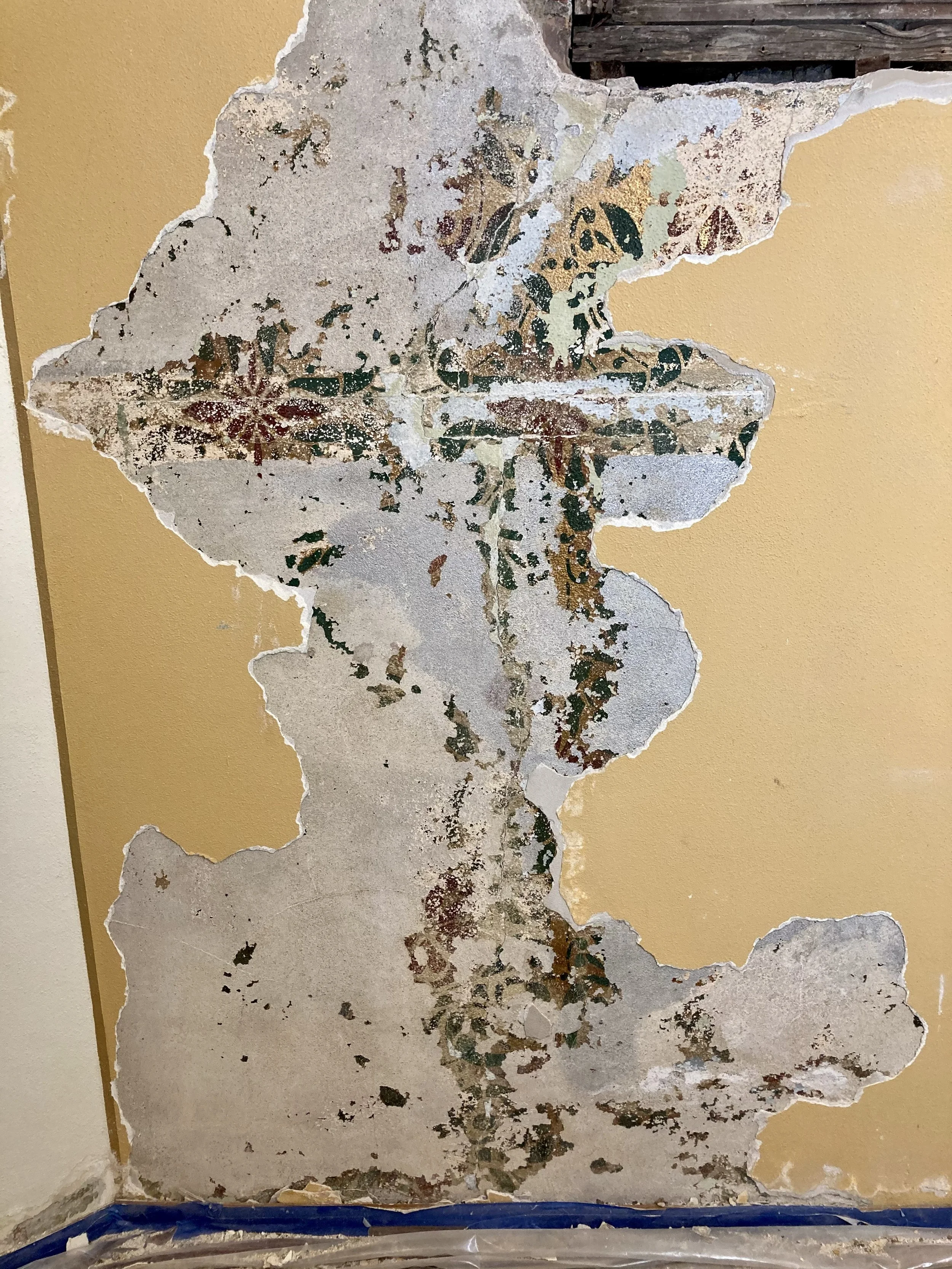 Our Savior’s Lutheran Church restoration, Historical Restoration, gilding, gold leafing, moulding, painting, masonry repair by Custom Artisan Finishes in Omaha, Nebraska 