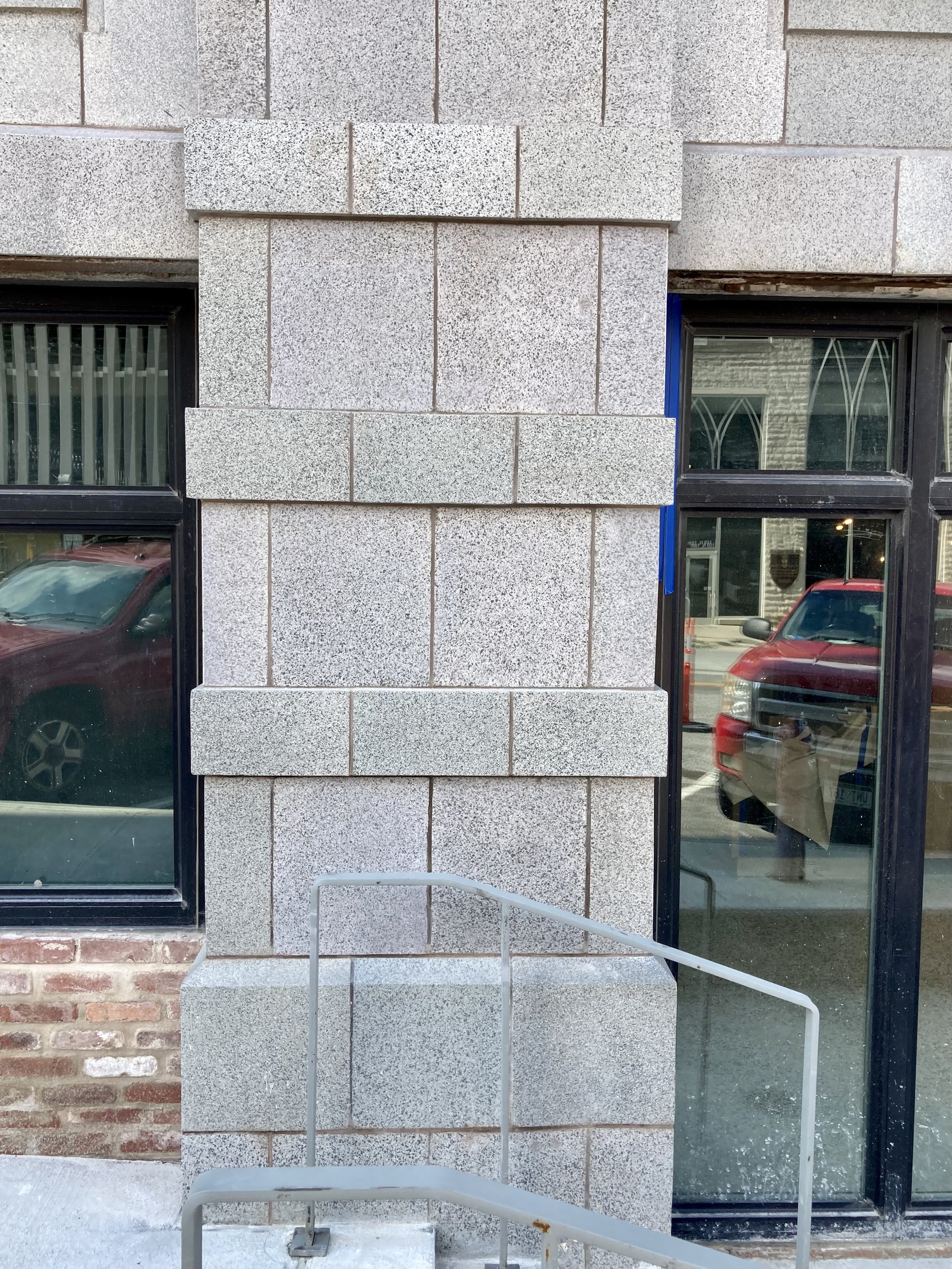 Terra Cotta Block Restoration, commercial restoration by Custom Artisan Finishes