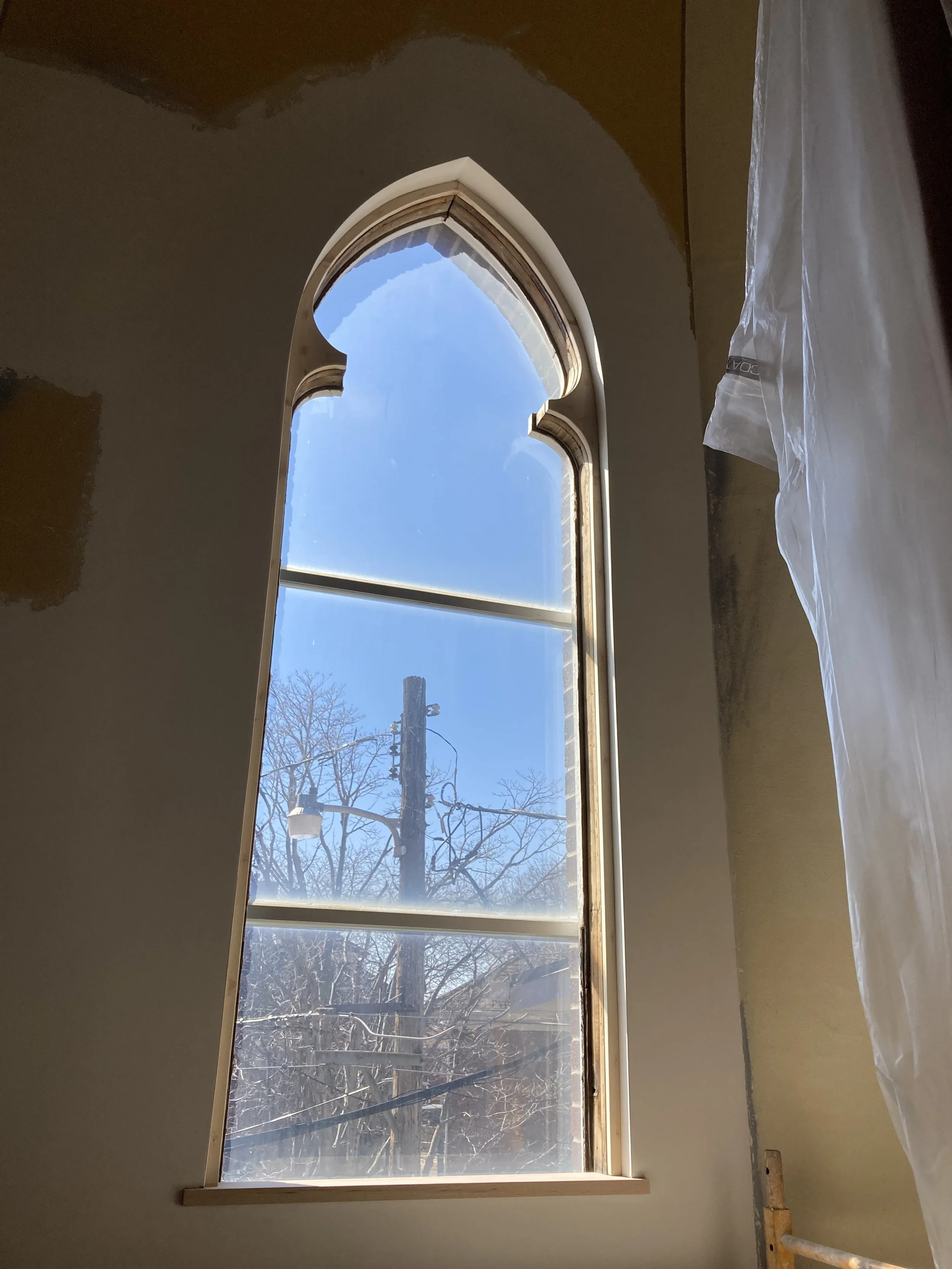 Our Savior’s Lutheran Church restoration, Historical Restoration, gilding, gold leafing, moulding, painting, masonry repair by Custom Artisan Finishes in Omaha, Nebraska 