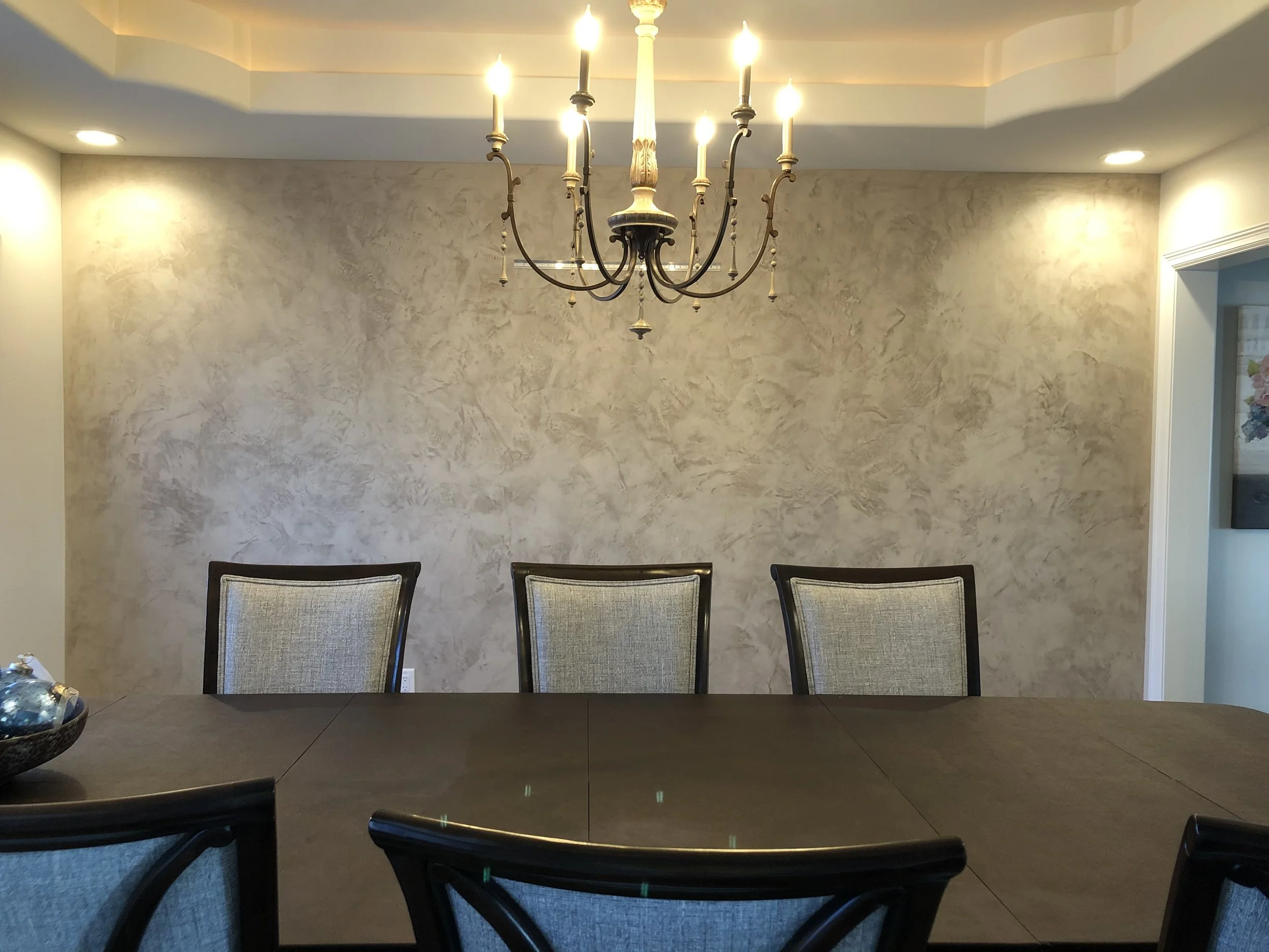 Residential Faux Finishes, decorative residential finishes by Custom Artisan Finishes in Omaha, Nebraska 