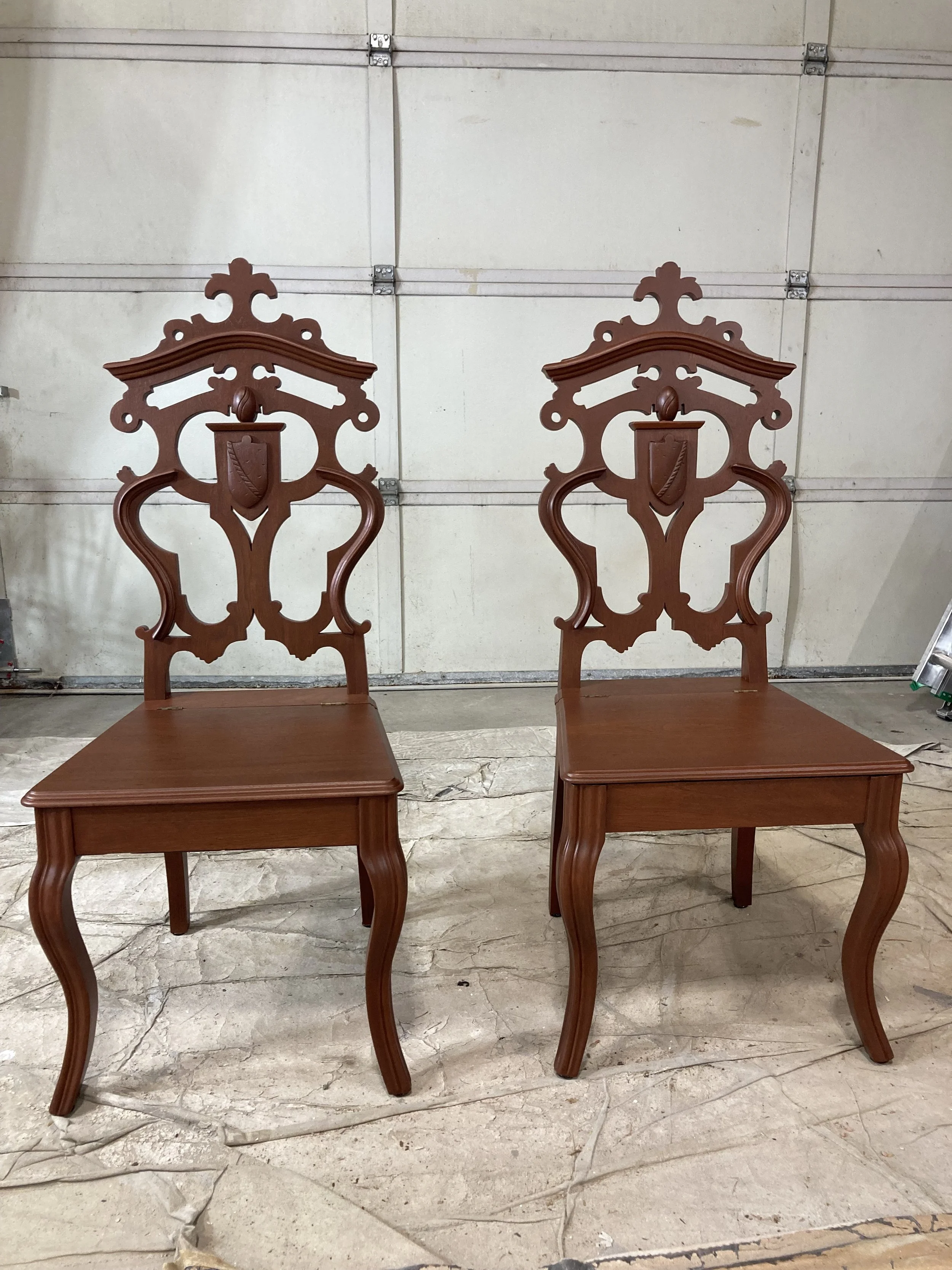 Historical furniture restoration by Custom Artisan Finishes in Omaha, Nebraska