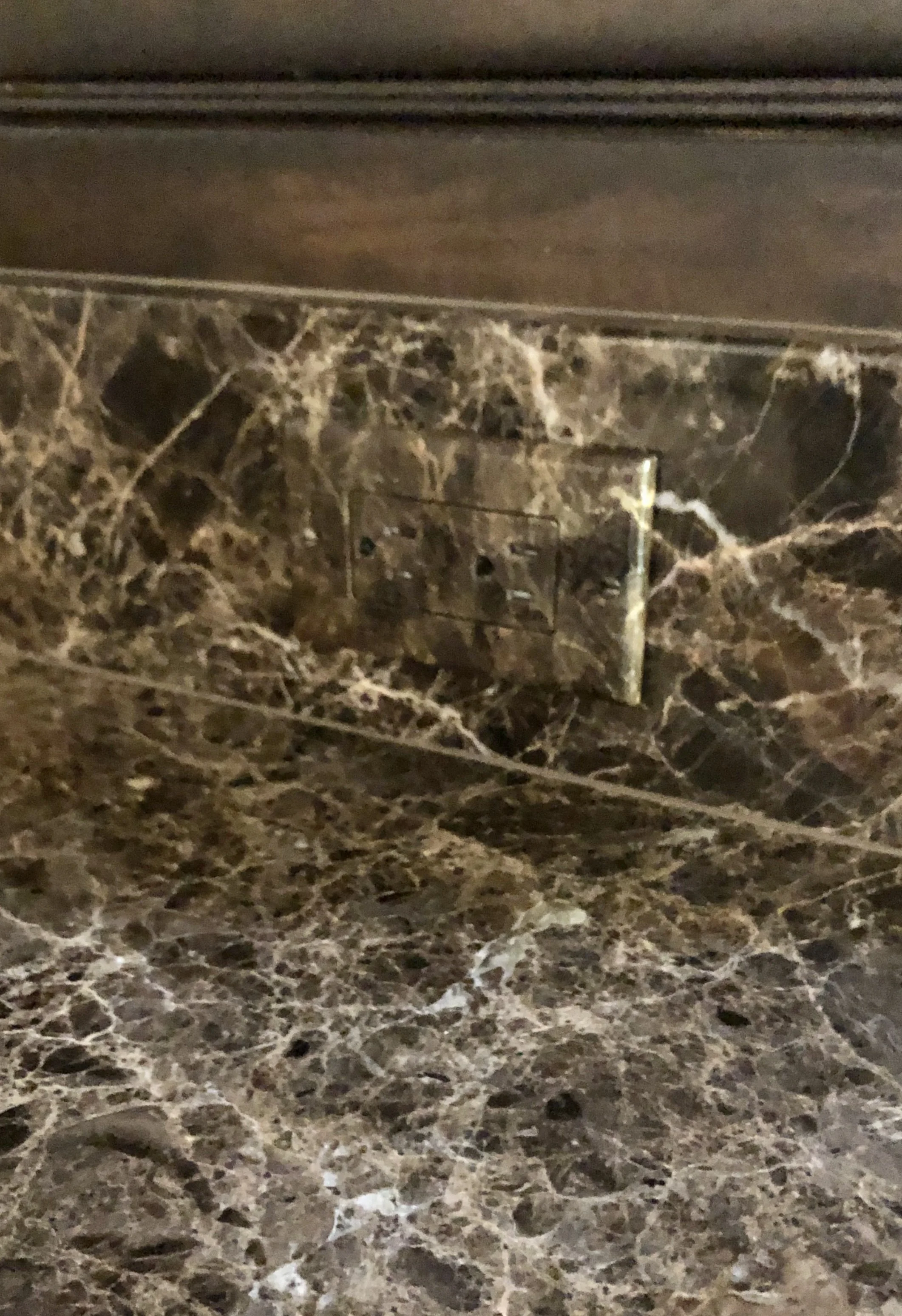 Hand Painted Outlet Covers by Custom Artisan Finishes 