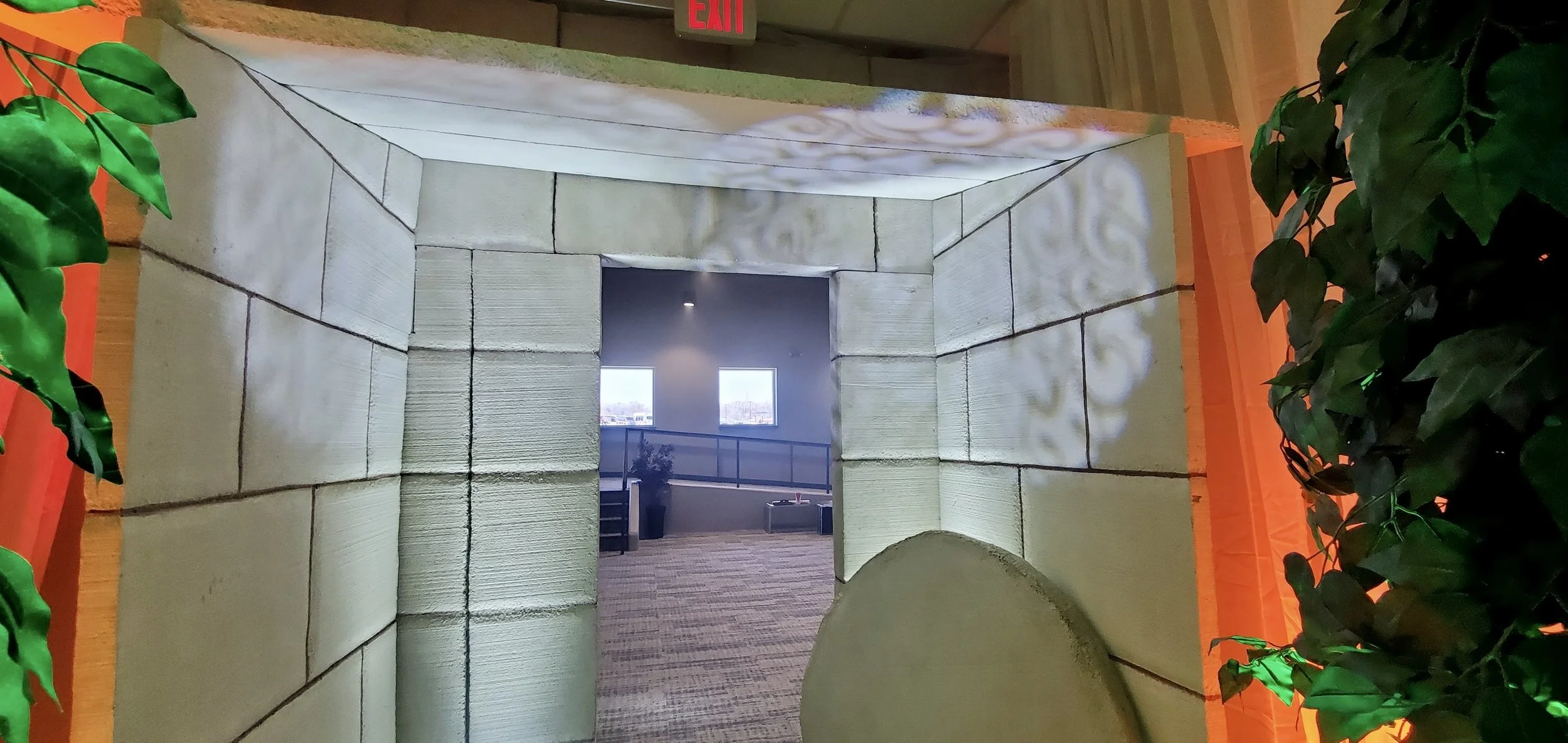 Decorative Wall Installation, commercial installation by Custom Artisan Finishes
