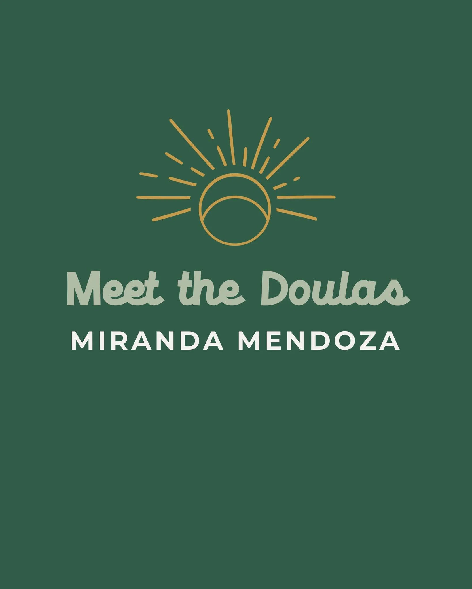 Meet the Doulas ☀️ Miranda Mendoza

I&rsquo;m passionate about bringing accessible, compassionate care to the Quad Cities. I specialize in postpartum recovery and draw deeply from my own healing journey as a mother of three. @foundationsmidwifery 

#