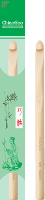 ChiaoGoo Bamboo Natural Crochet Hook