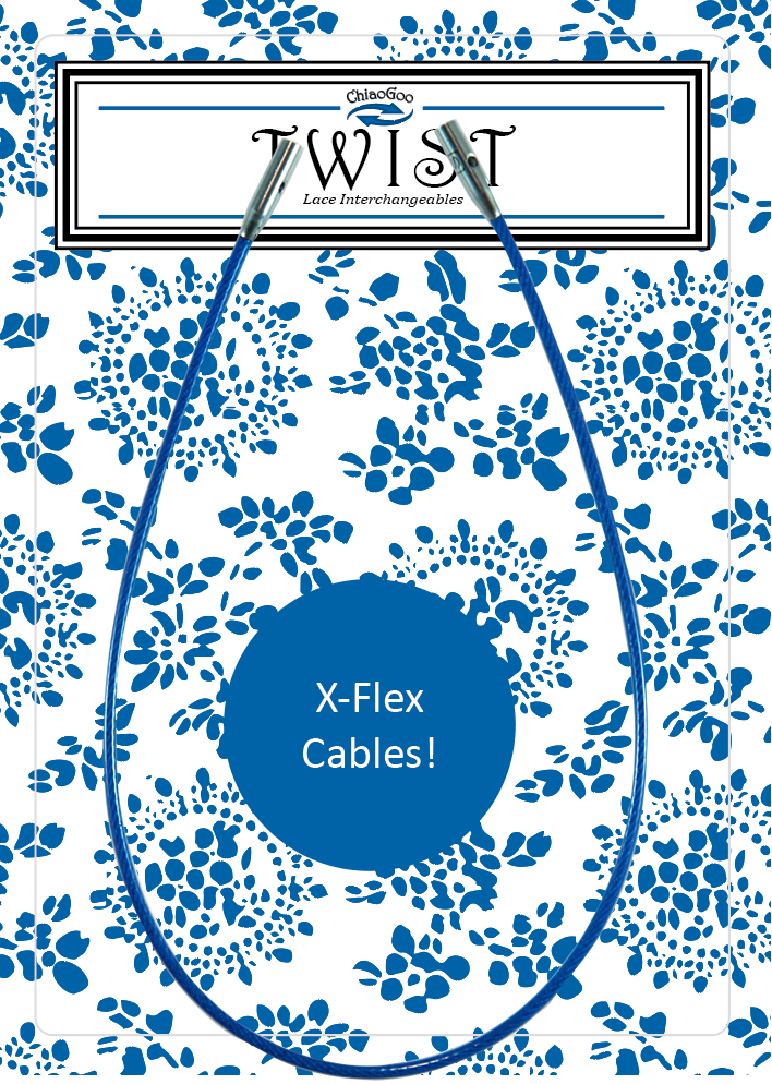 ChiaoGoo TWIST X-Flex Blue Cable