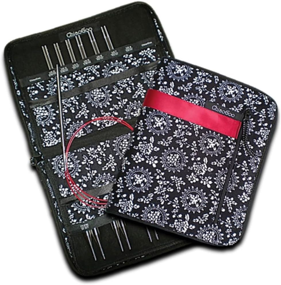 ChiaoGoo TWIST 5 in. IC Set Red Lace Large US 9-15 5.50mm-10.00mm