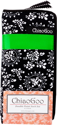 ChiaoGoo Double Point Sock Set 6 in. Bamboo