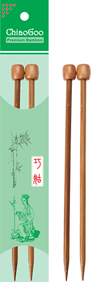 ChiaoGoo - Dark Bamboo - 9" Single Point