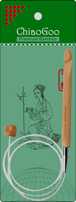 ChiaoGoo Bamboo Tunisian Flexible Crochet Hook