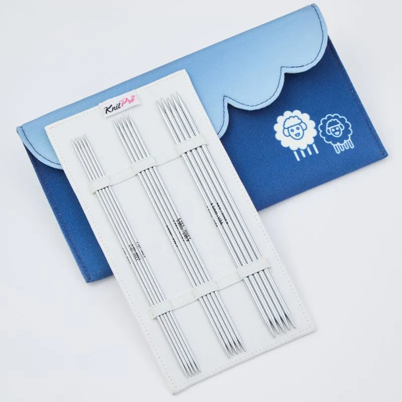 KnitPro Nova 8" (20cm) Double Pointed Needle Starter Set