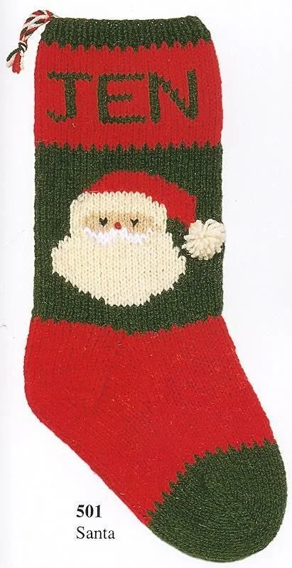 Candide Christmas Stocking Santa's Face