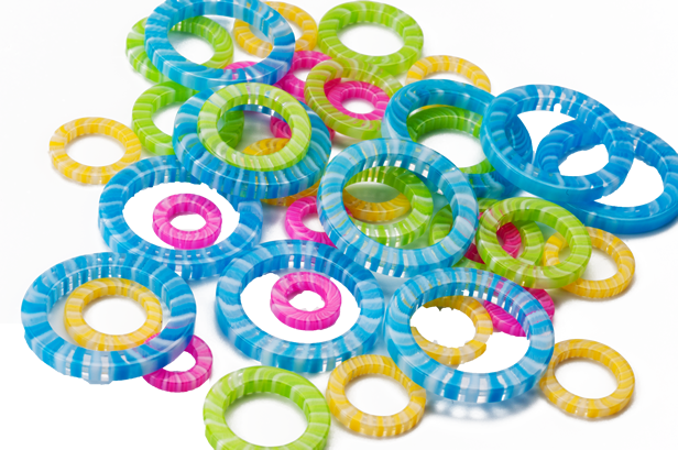 ChiaoGoo Stitch Markers 4 Sizes (5 - 15mm)