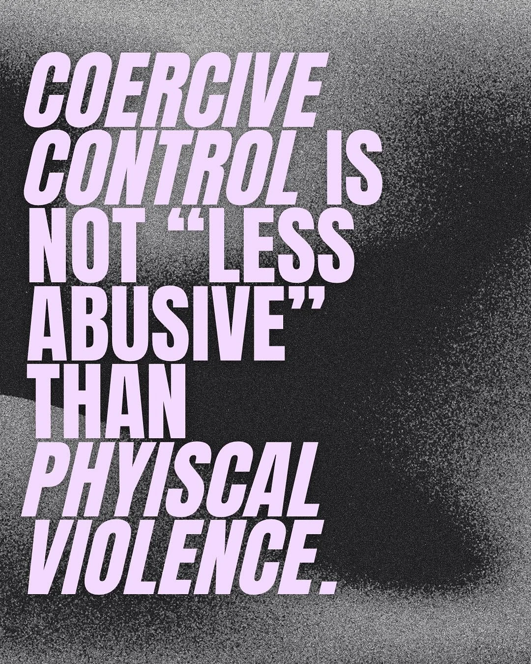 • Changing the Dialogue with The Hiding Place •
Domestic violence is not only about physical violence. Often times, coercive control takes root first. 
If you are experiencing domestic violence, call our 24/7 hotline at 888.341.9568. 🦋 Y