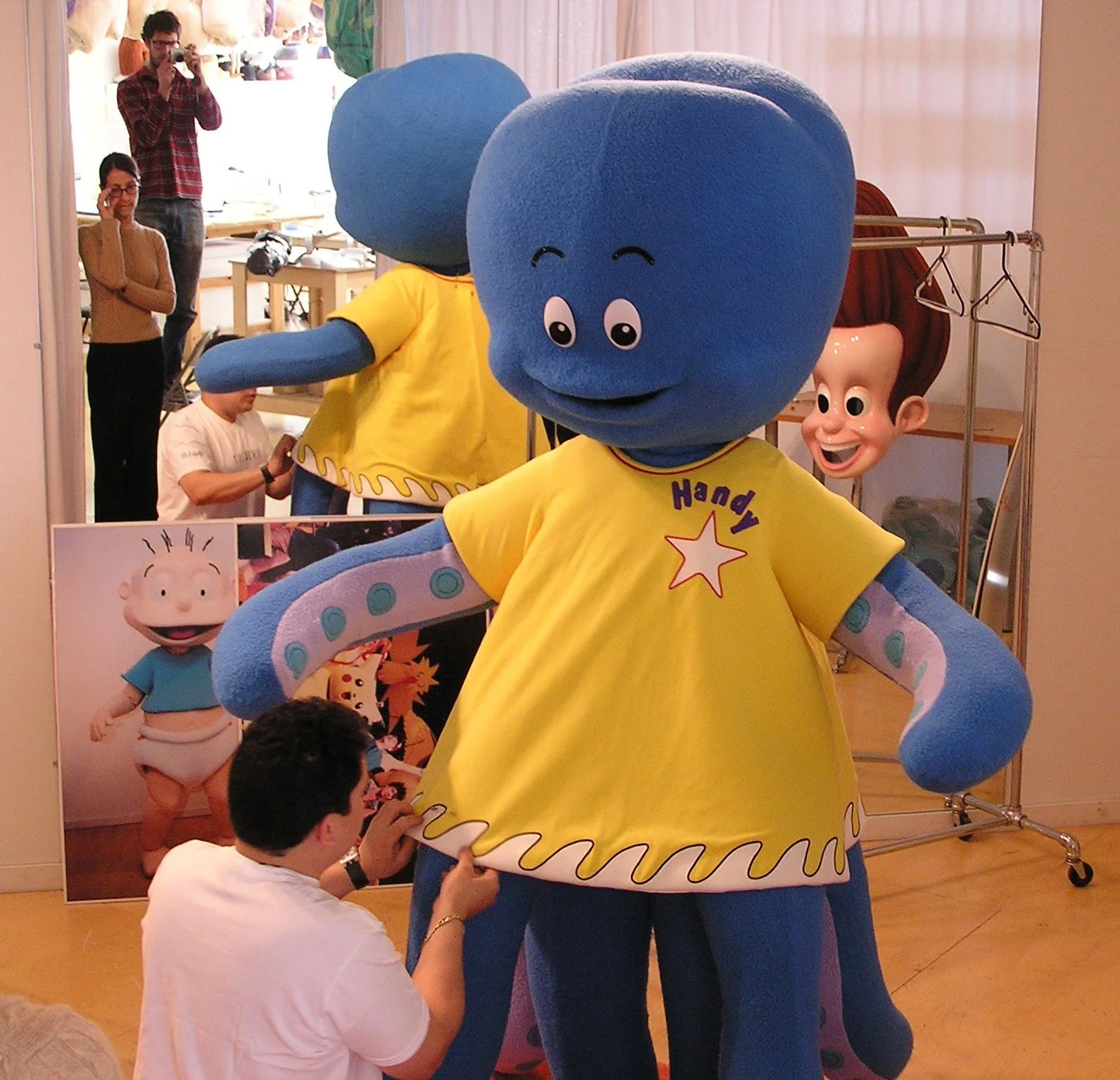 Handy has his final fitting