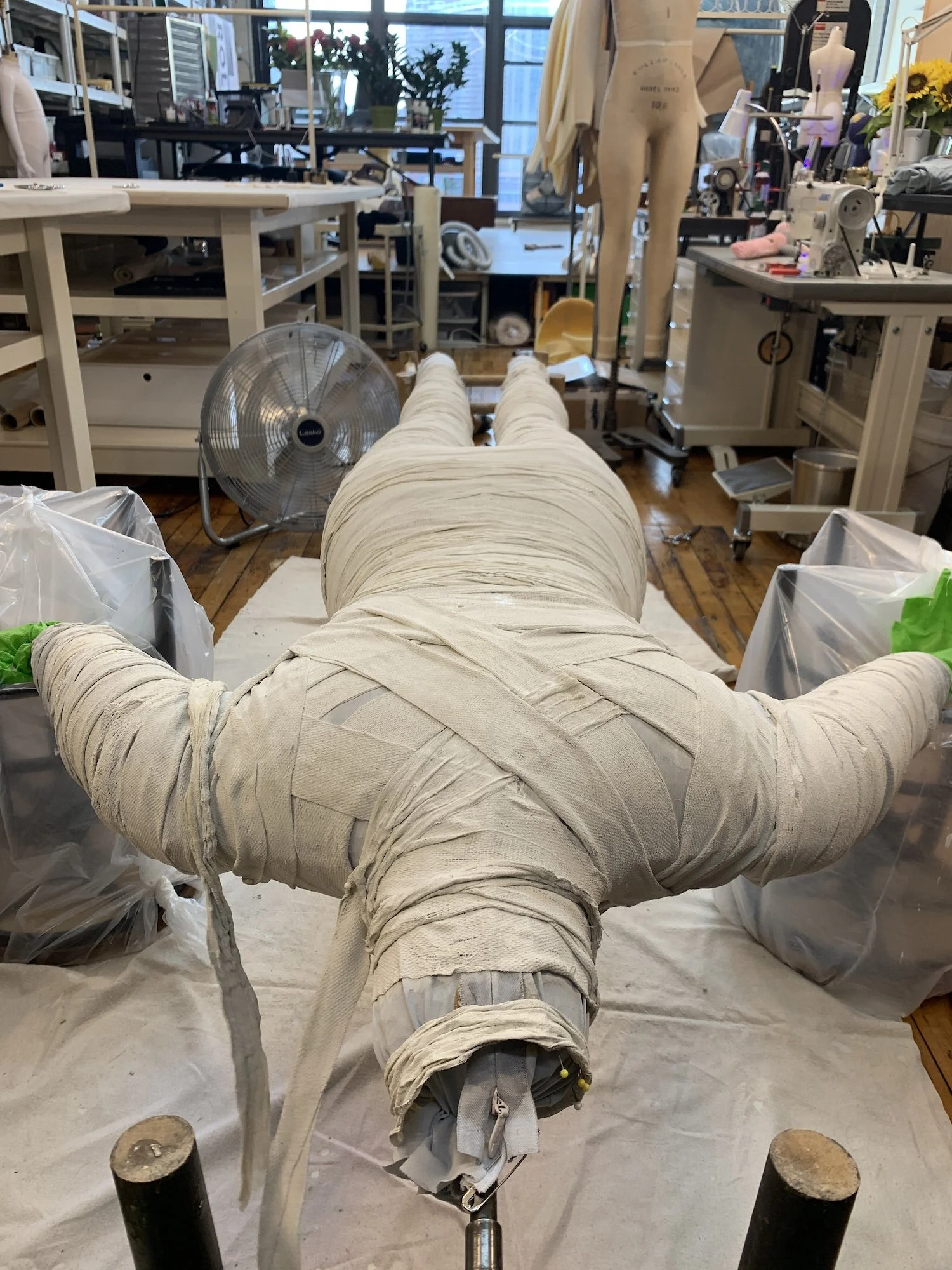 Making the mummy