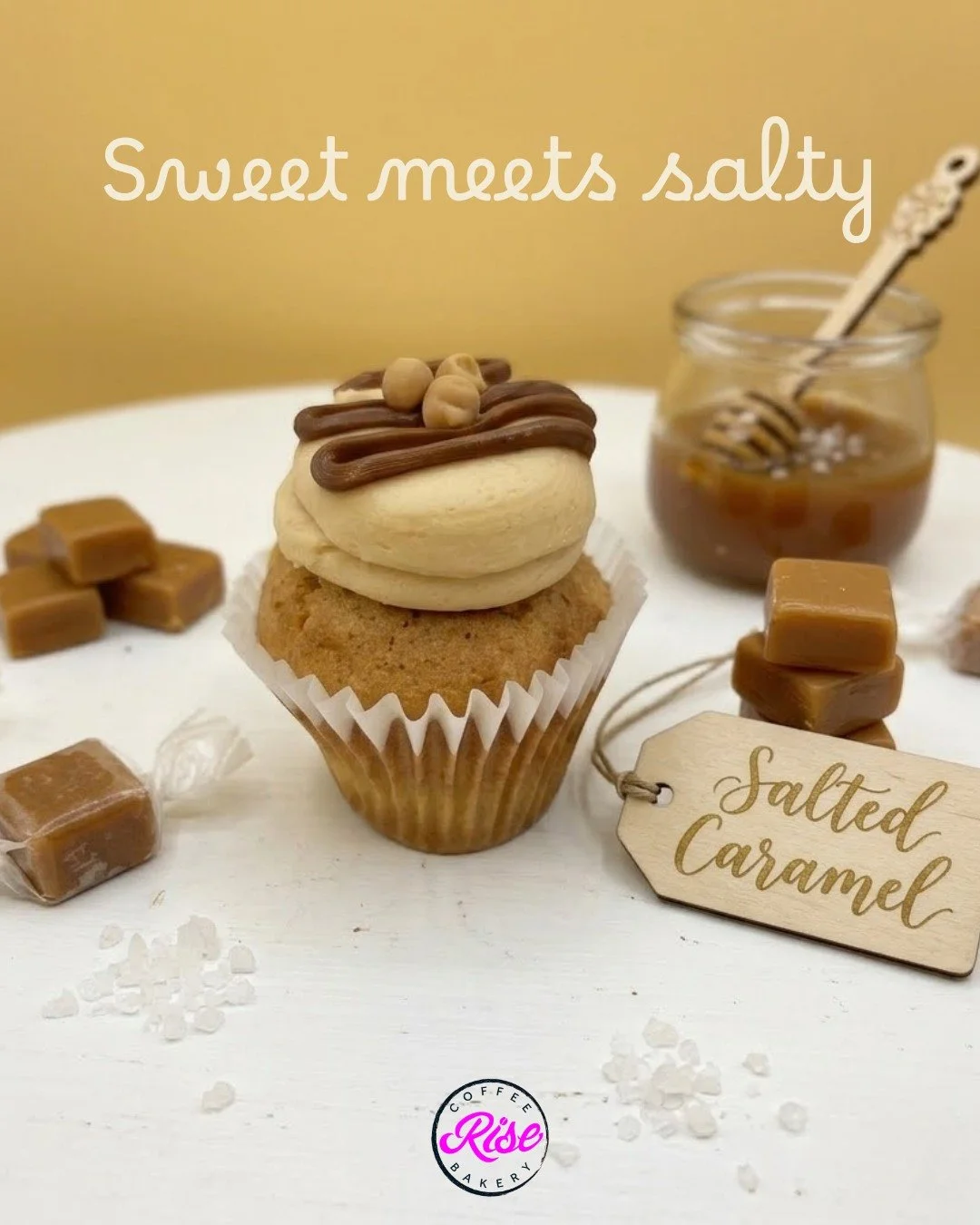 Sweet meets salty&hellip; and it&rsquo;s everything. 🧁✨

Our Salted Caramel cupcake brings together rich, buttery caramel and just the right touch of salt for that perfectly balanced bite. Smooth, indulgent, and impossible to stop at just one.

If y