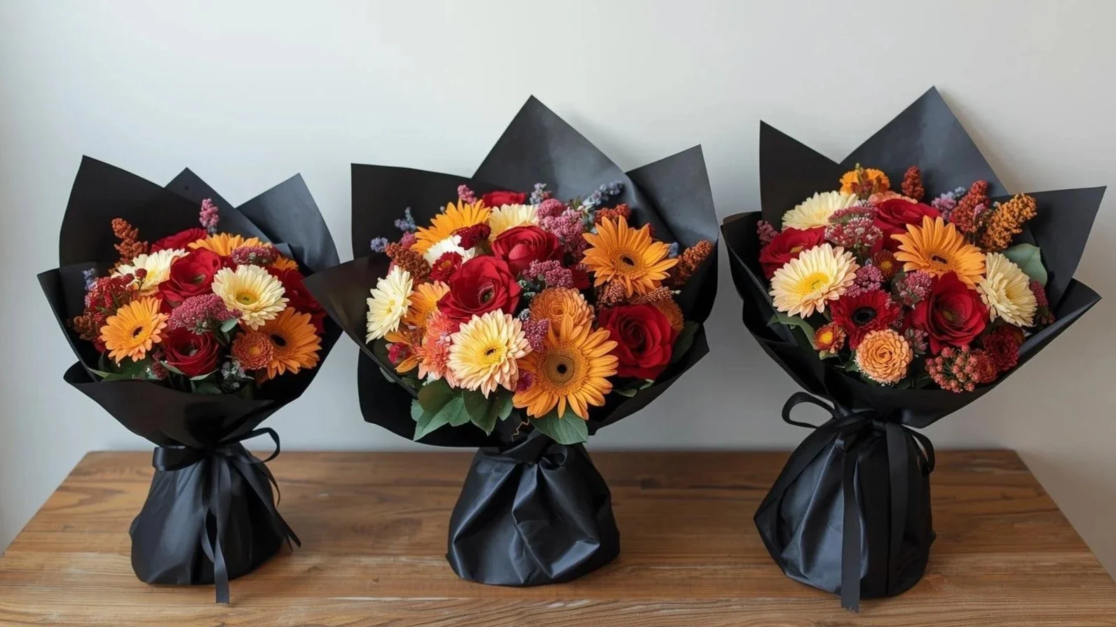 I%2Bneed%2B3%2Bdifferent%2Bsize%2Bflower%2Bbouquets%2Bmade%2Bwith%2Bcolorful%2Bmix%2Bof%2Bfall%2Bflowers%2Bwrapped%2Bin%2Bblack%2Bpaper..jpg