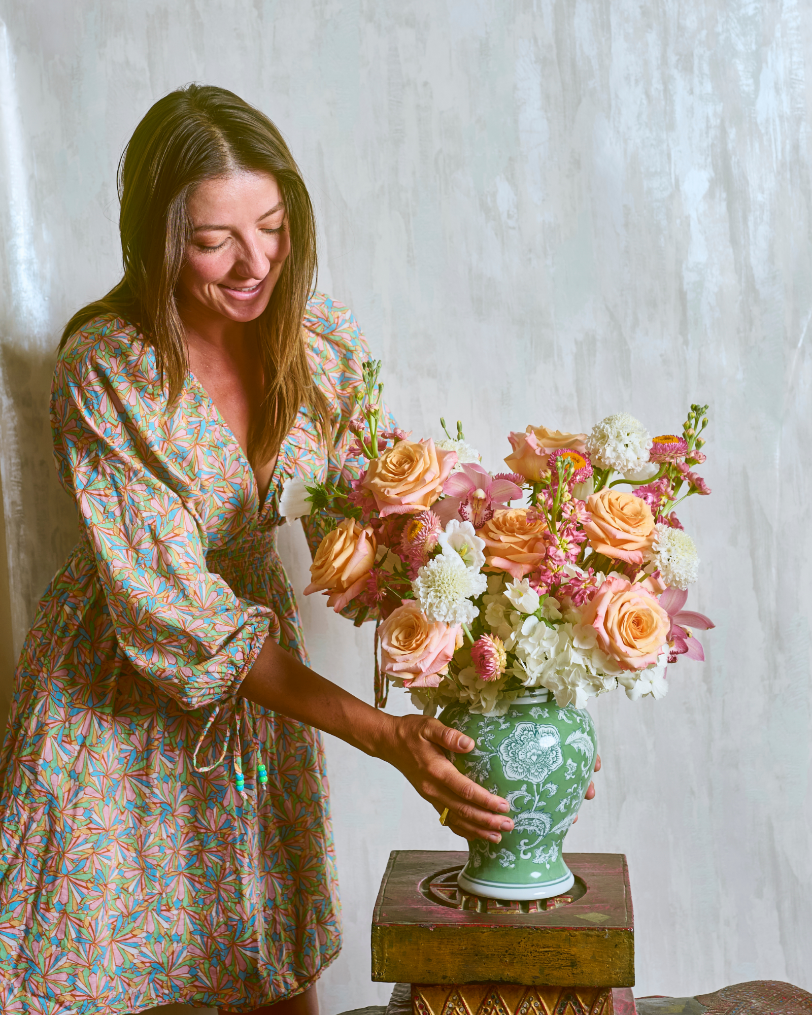 Large Green Arrangement on elephant w marissa.png