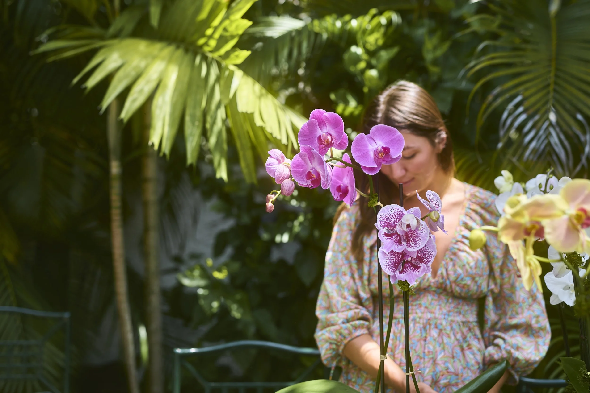 Marissa and purple orchids.jpg