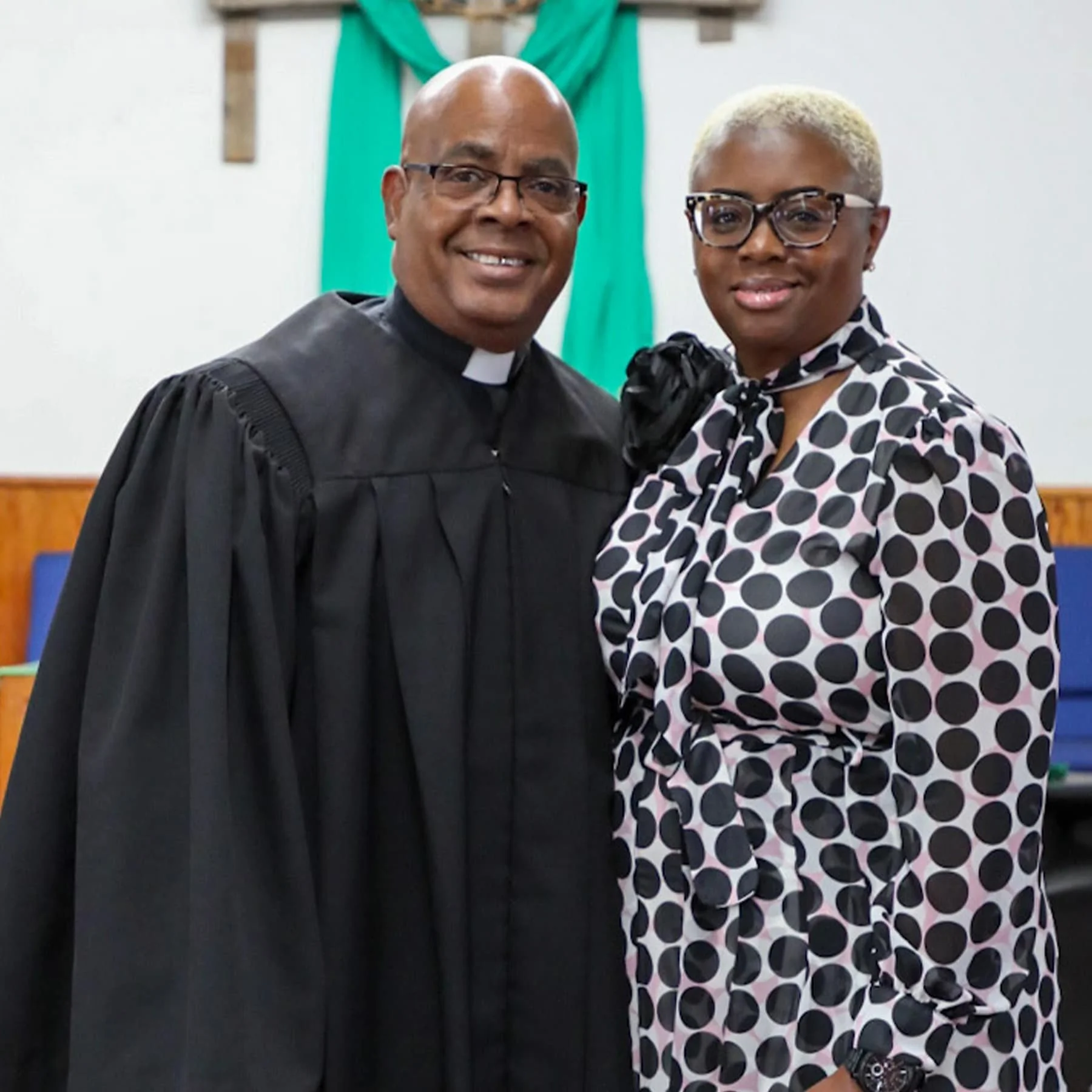 Pastor Wendell and Lisa Smith of Visionary Hollowell Community United Methodist Church Midland, TX