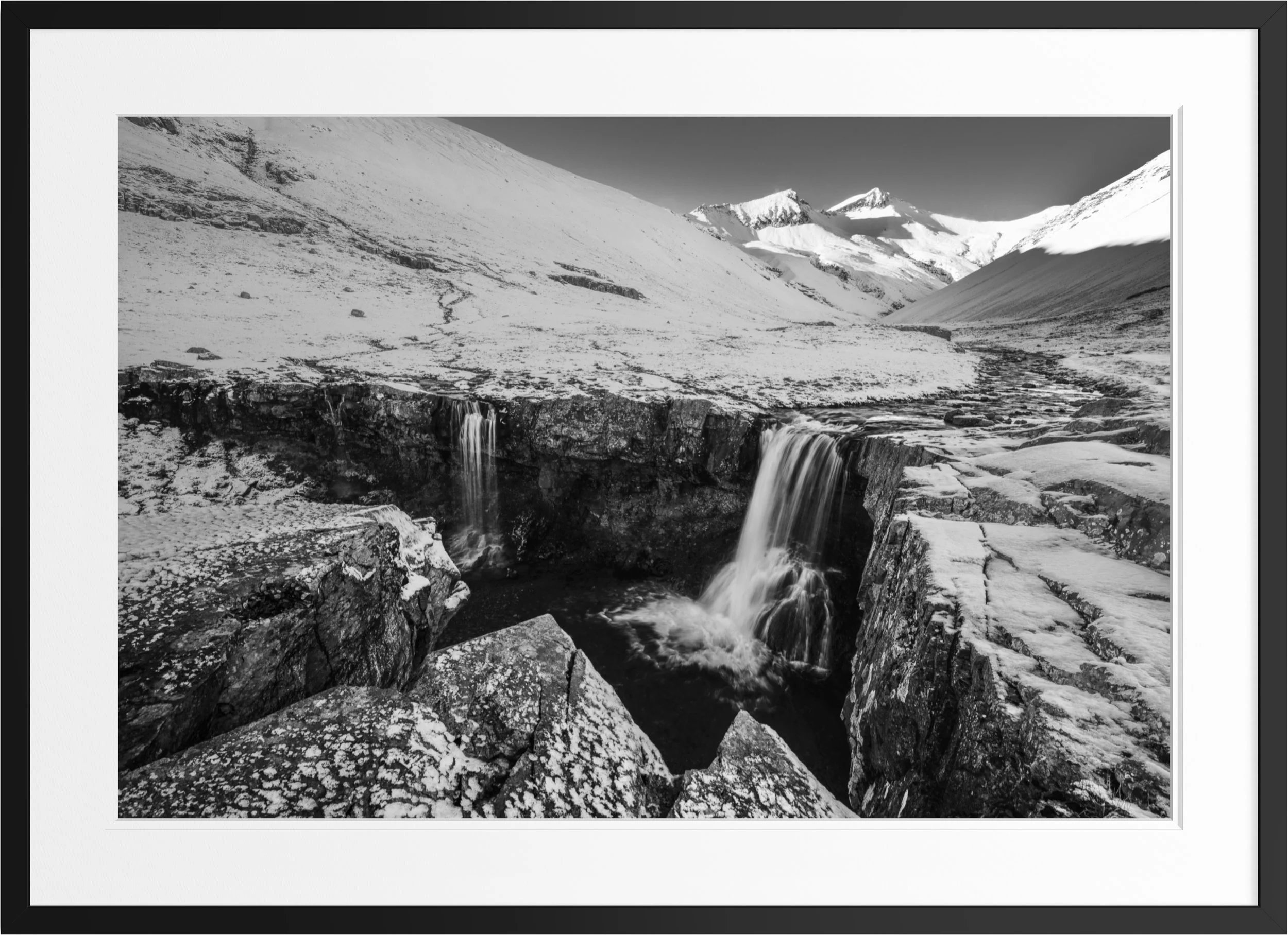 The View — framed large format fine art print by Vasilis Moustakas, shown in interior setting