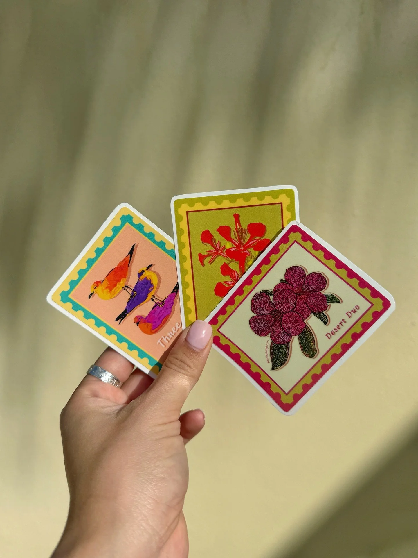 Quick update: I&rsquo;ve got 9 new stickers I&rsquo;ll be adding to my website soon! You&rsquo;ll also be able to find them at my table at the 🍷 Wine and Arts Festival from Friday, October 3rd to Sunday October 5th, along with a couple new shells. ?