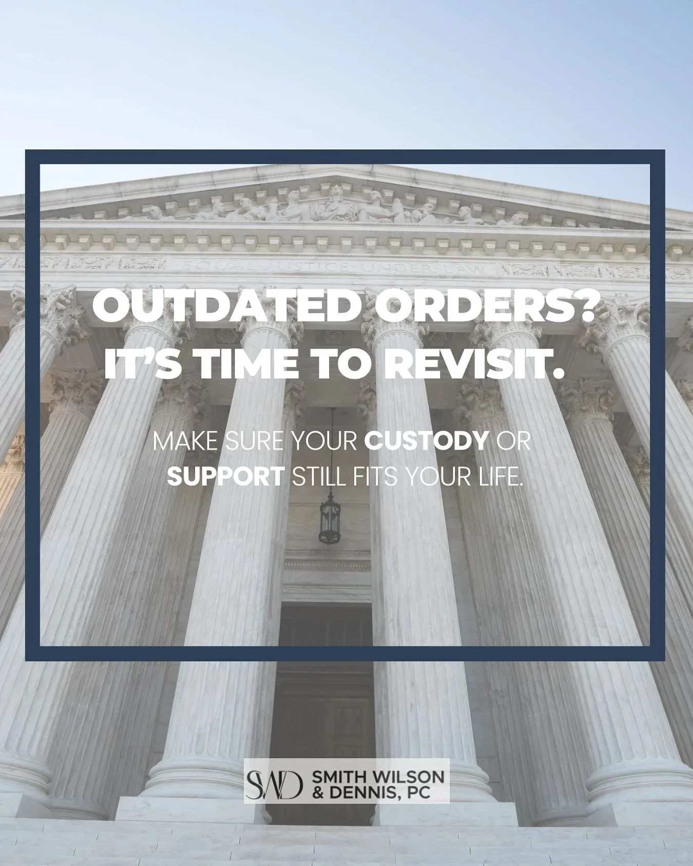 When your court order no longer reflects your reality, it may be time for a modification. 

From parenting plans to support agreements, SWDPC helps Houston families adjust legal orders to match their current circumstances.

Let&rsquo;s talk through y