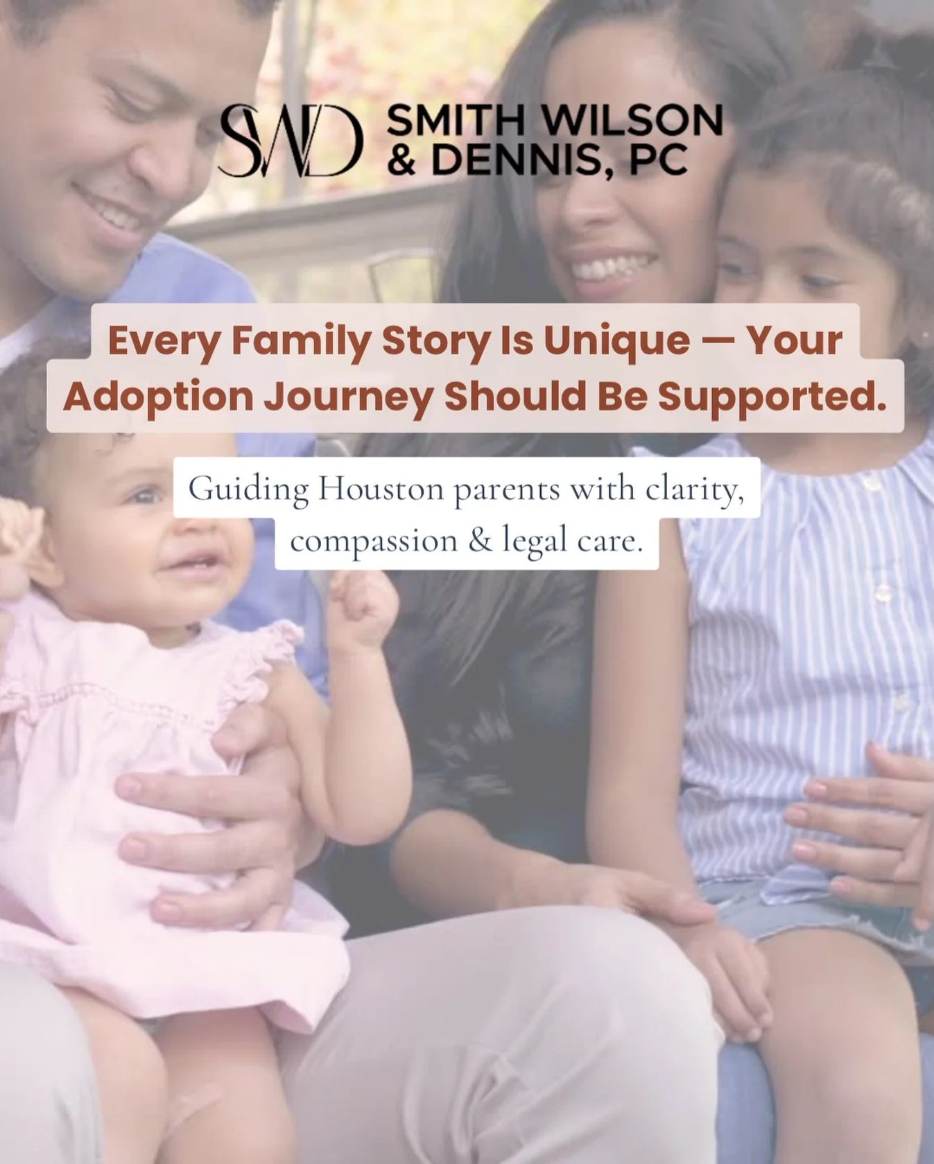 Thinking about adoption? SWDPC helps Houston families navigate the paperwork, court requirements, and final hearings with confidence. Your family&rsquo;s future deserves thoughtful, experienced legal support.⁣
⁣
http://swdlaw-pc.com/⁣
Family Law - Ho