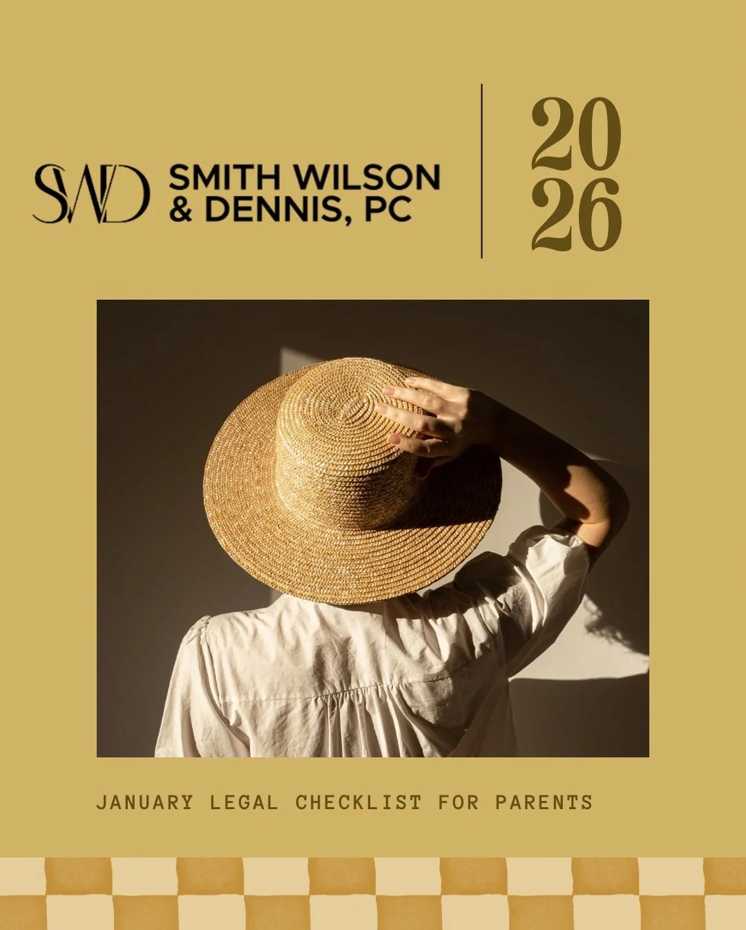 A new year is a great time to make sure your family is legally organized. Here&rsquo;s your January checklist to help you start strong.

http://swdlaw-pc.com/
Family Law - Houston, TX
Divorce | Child Custody | Adoption | Mediation
Smith Wilson &amp; 