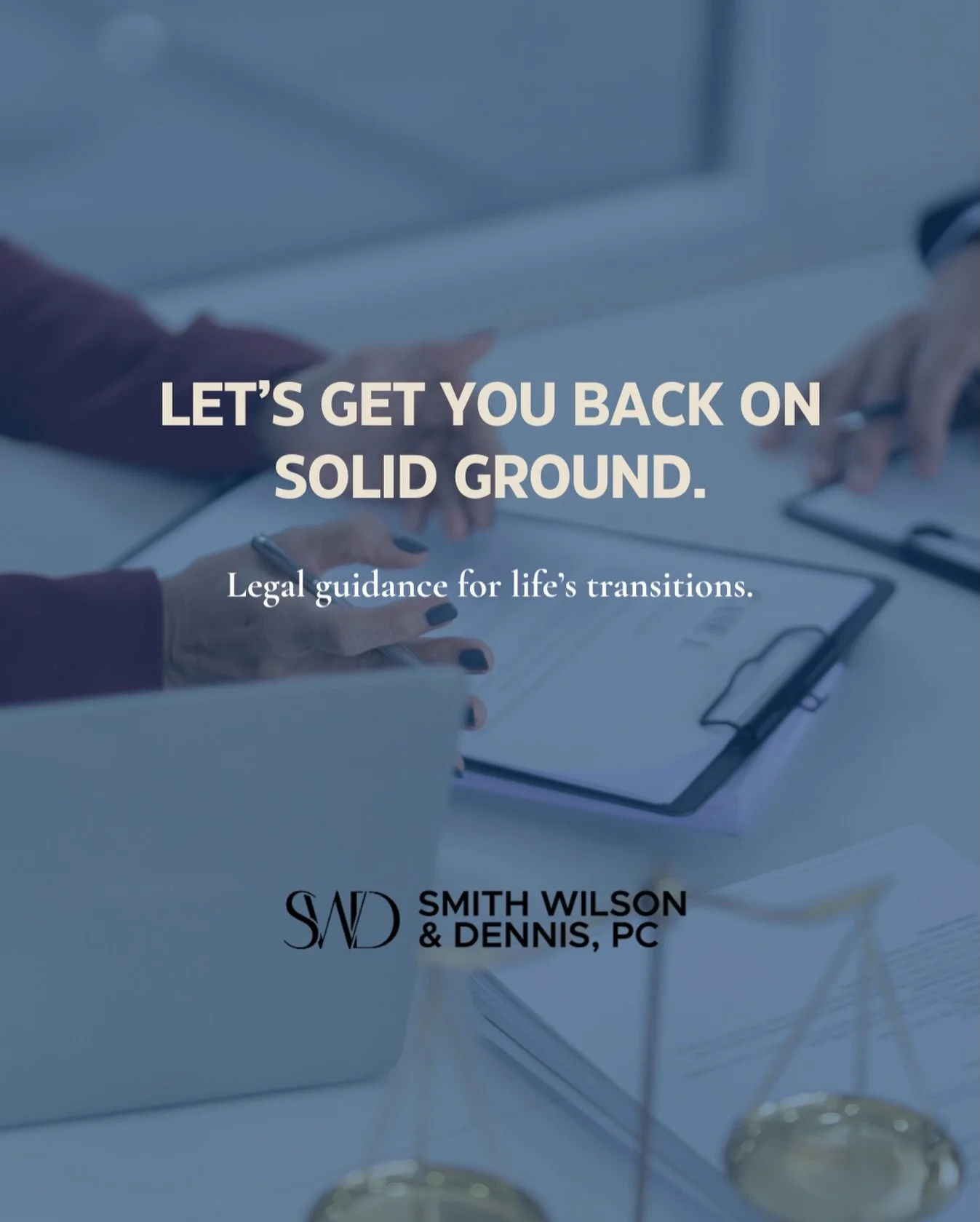 Peace of mind starts with knowing your options. Whether you&rsquo;re navigating changes or planning ahead, Smith Wilson &amp; Dennis PC is here to guide you every step of the way.

Contact us today to get started.

http://swdlaw-pc.com/
Family Law - 