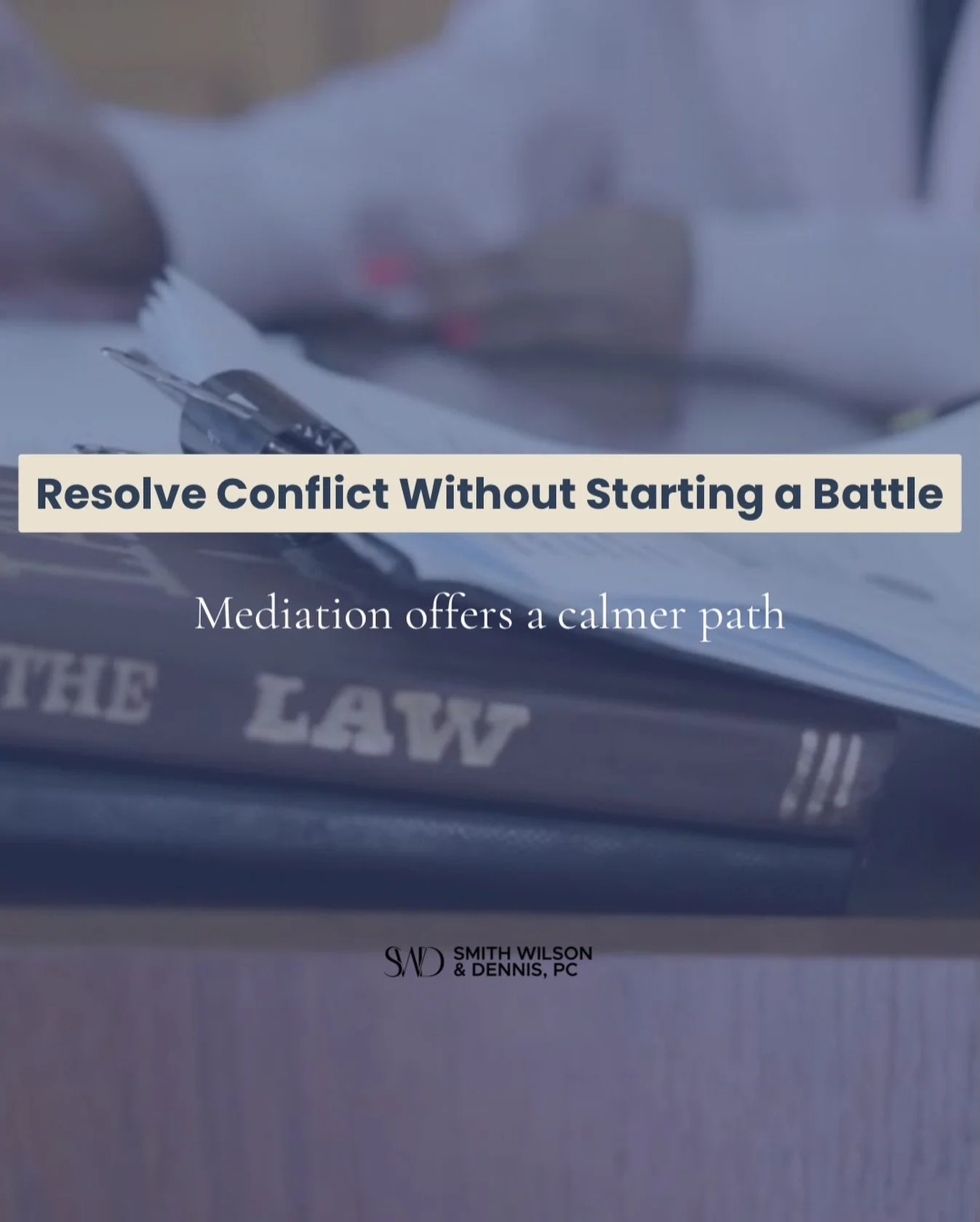 February is often about finding balance&mdash;and mediation can help you do just that. 
When family disputes arise, mediation offers a respectful, efficient way to reach solutions without the stress of prolonged court battles.

At Smith Wilson &amp; 