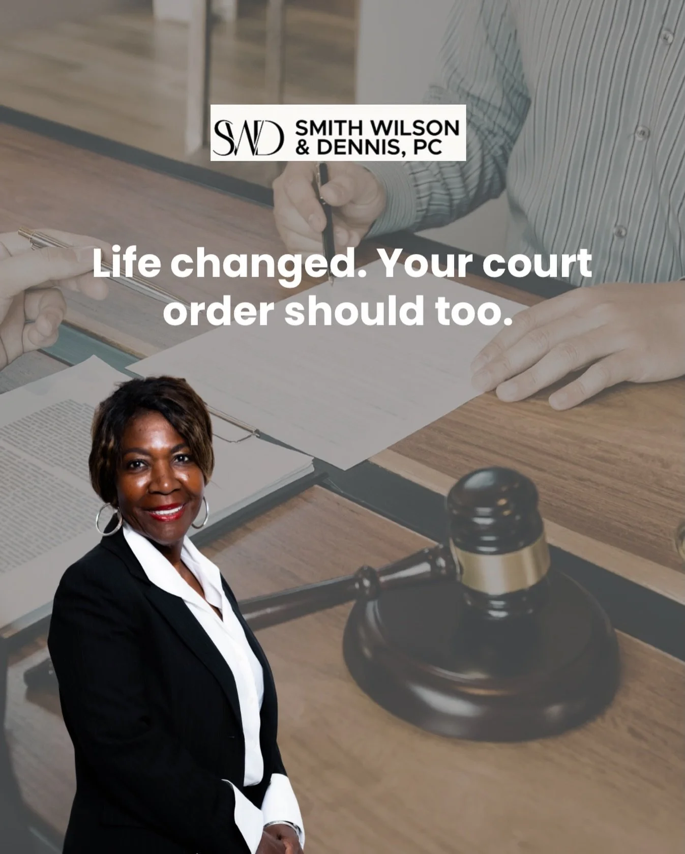 Is your current custody or support order outdated? Whether it&rsquo;s a job change, a move, or a child&rsquo;s changing needs, we help you modify your decree to fit your current reality.

http://swdlaw-pc.com/
Family Law - Houston, TX
Divorce | Child