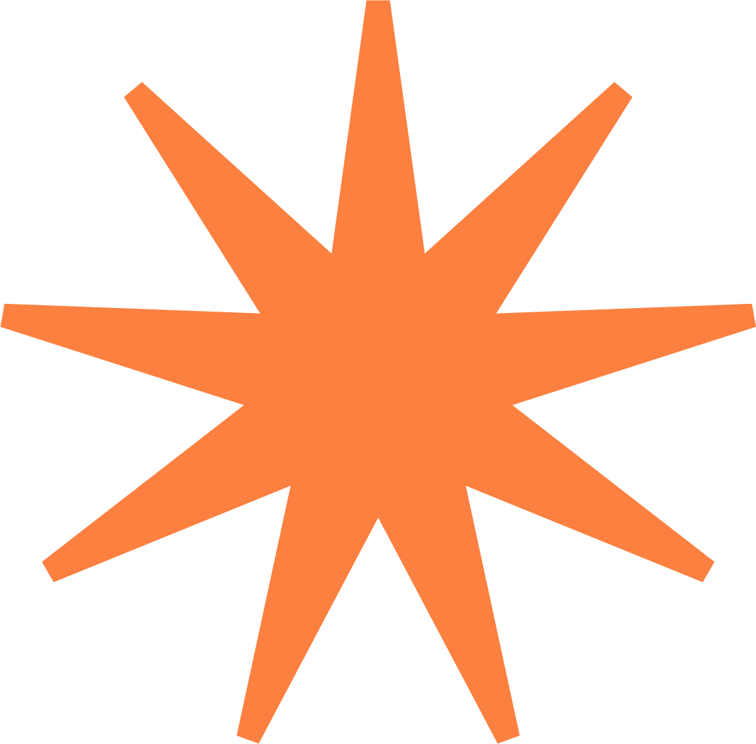 Geometric drawing of an outline square with sections divided by vertical, horizontal, and circle lines.