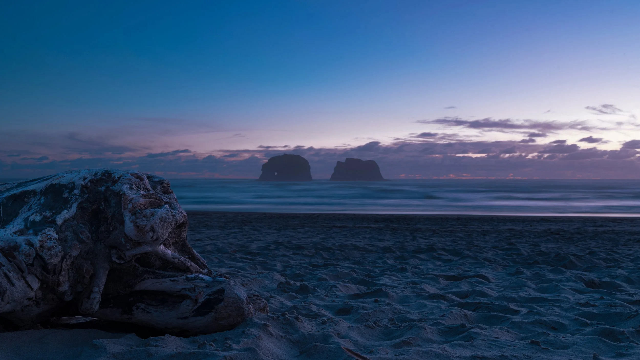 Sunset at Twin Rocks State Natural Area