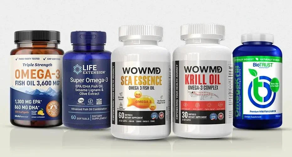 Premium Omega-3 Fish Oil Supplement Bundle