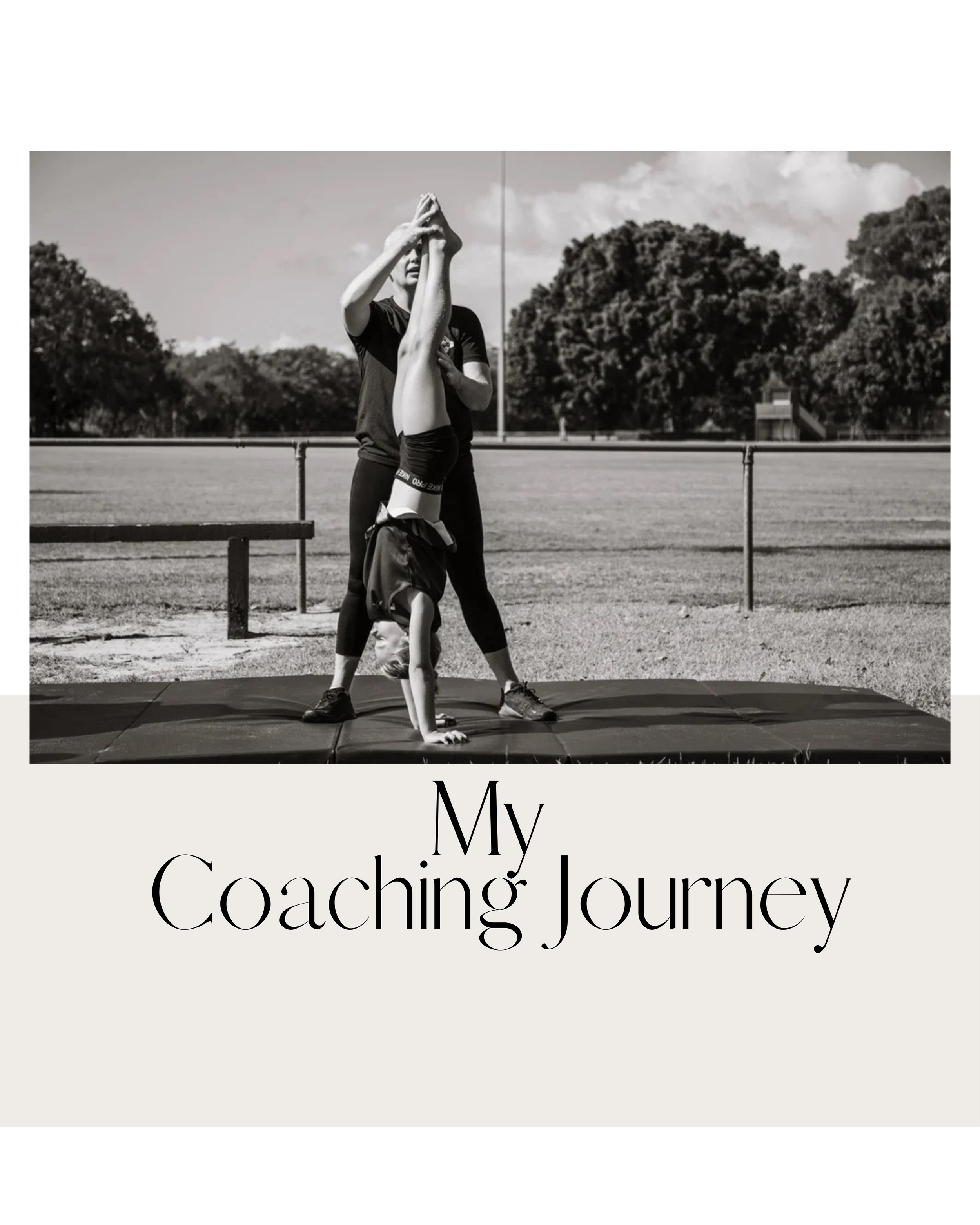 My Coaching Journey
