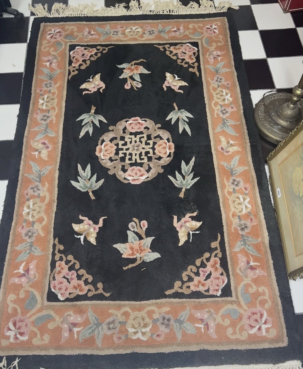 Art Deco Reproduction Hand Tufted Rug